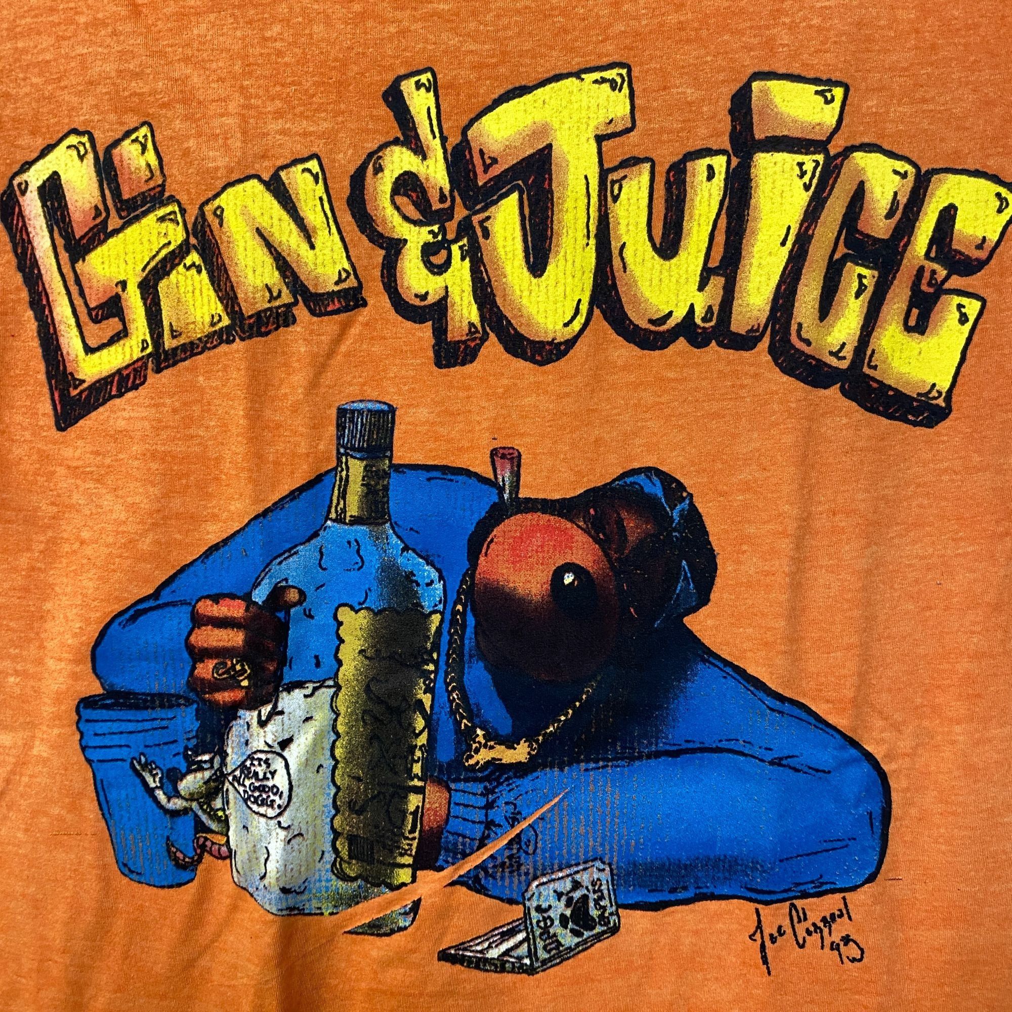 Death Row Records Death Row Records Gin & Juice Snoop Doggy Dog Graphic T-Shir Size US M / EU 48-50 / 2 - 2 Thumbnail