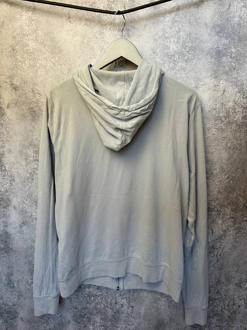Allsaints ALLSAINTS Brace Hoody Lightweight Full Zip Gray Long Sleeve Size US M / EU 48-50 / 2 - 3 Thumbnail