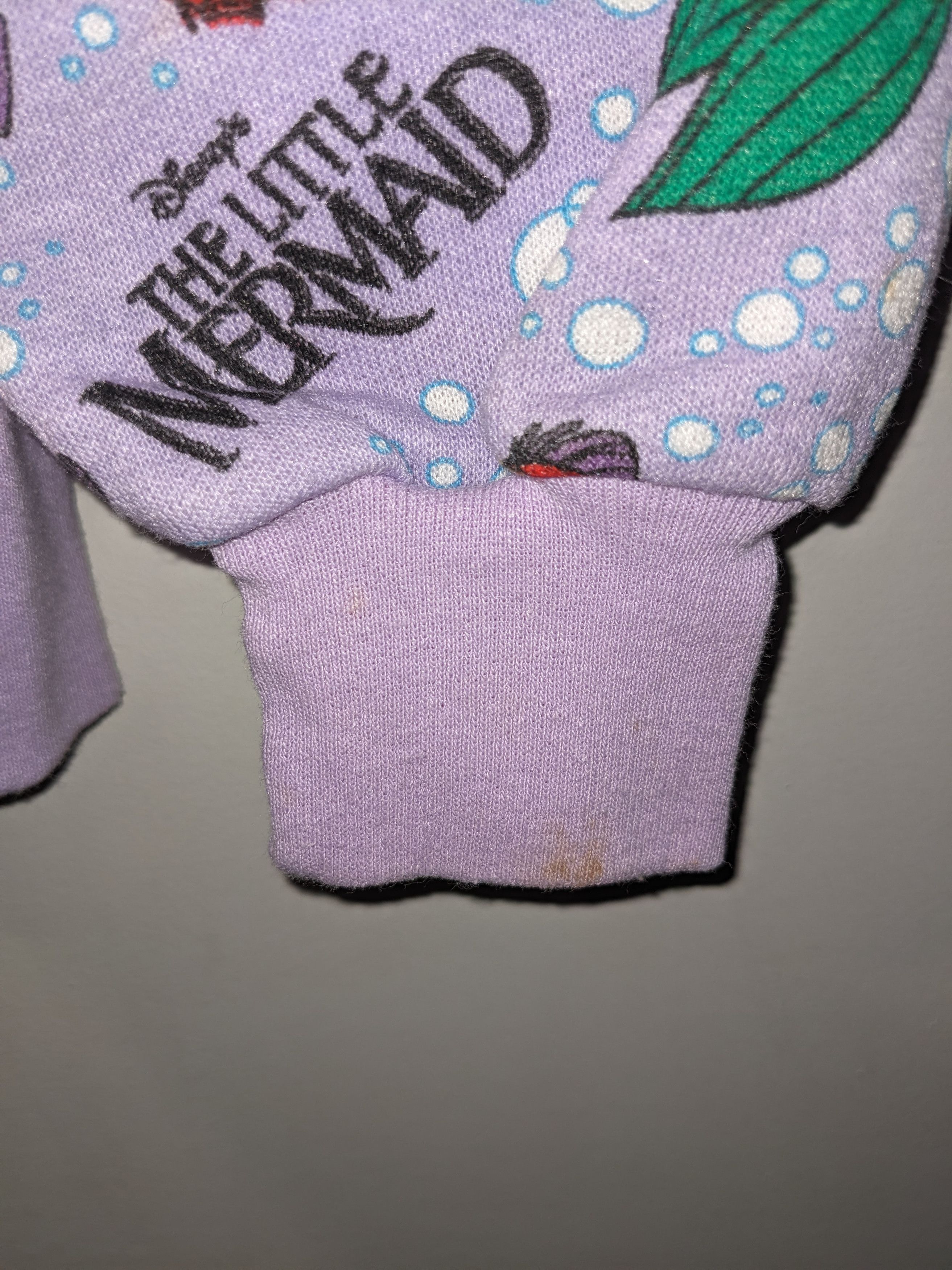 Disney × Vintage Vintage 90s The Little Mermaid Youth Medium Sweatshirt Size US M / EU 48-50 / 2 - 7 Thumbnail