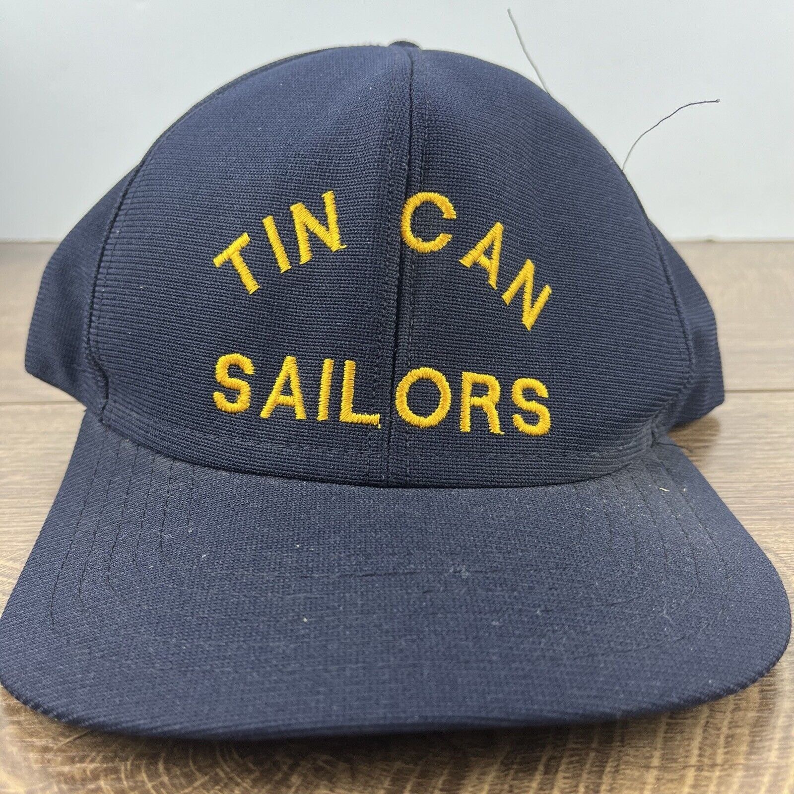 Other Tin Can Sailors Hat Snapback Hat Blue Cap Adjustable Blue Ad Size ONE SIZE - 5 Thumbnail