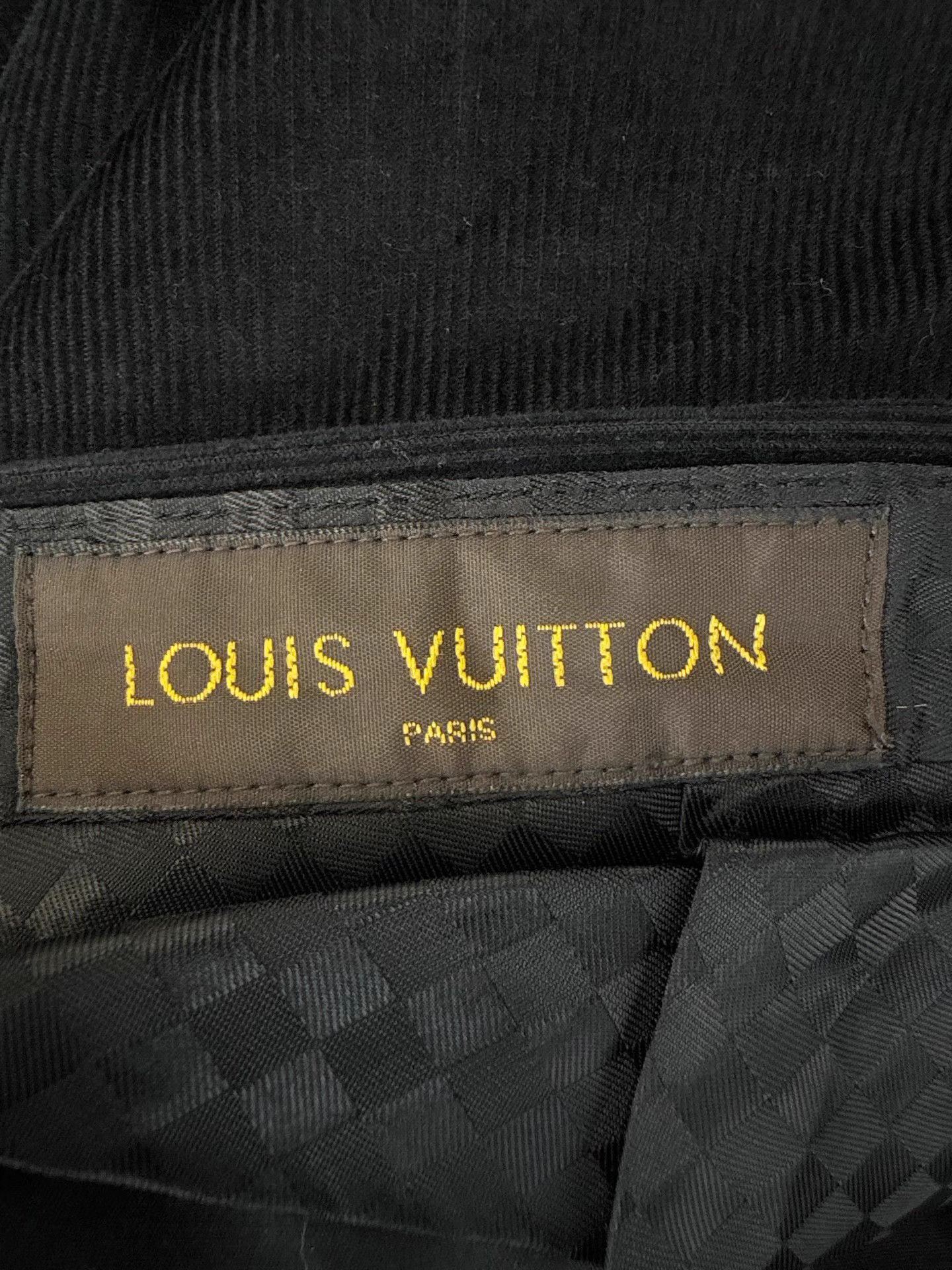 Louis Vuitton LV Metal Logo Corduroy Pants K1 Size US 36 / EU 52 - 3 Thumbnail