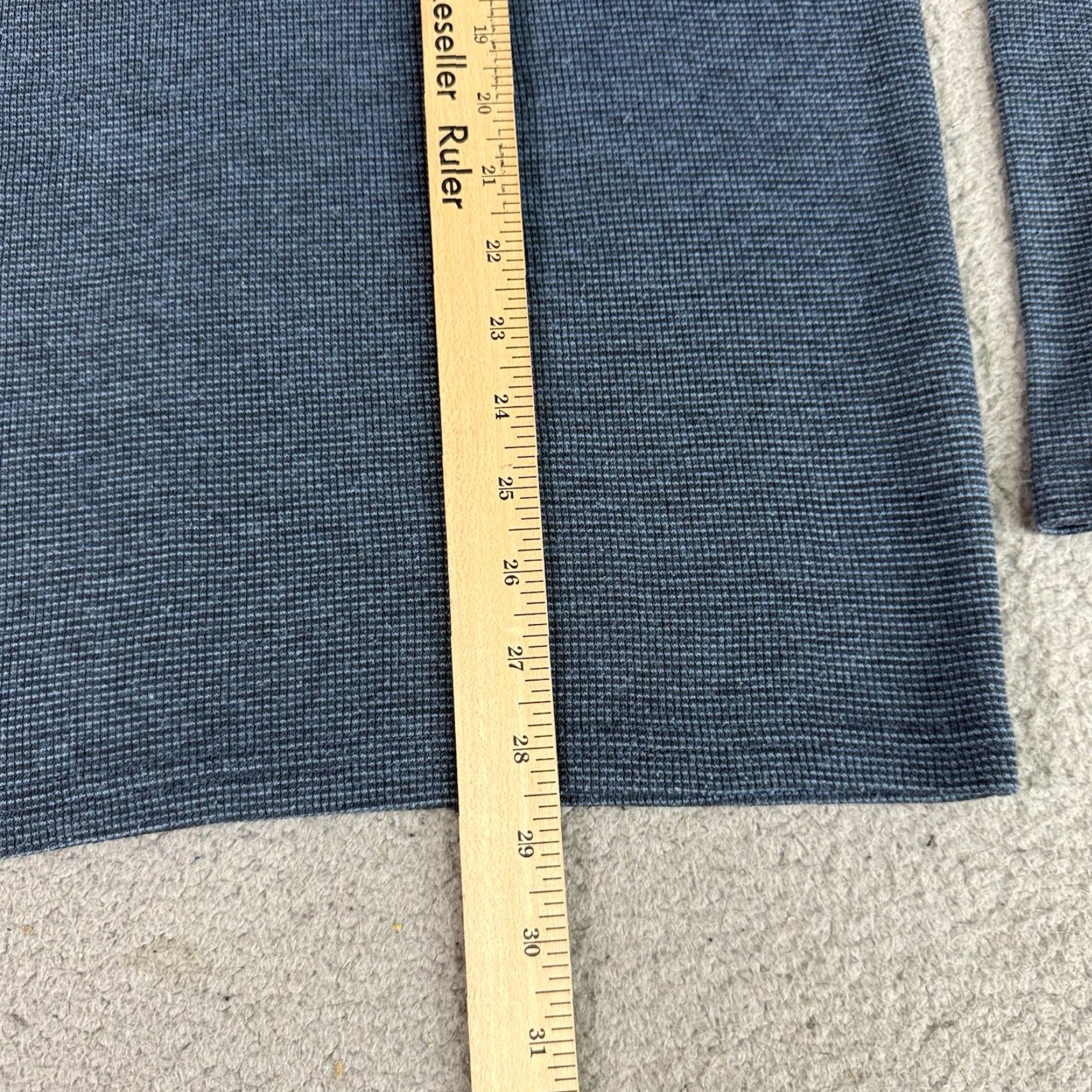 TravisMathew VINTAGE Travis Mathew Sweater Mens XL Blue Henley Fleece Pockets Outdoors Casual Button Size US XL / EU 56 / 4 - 8 Thumbnail