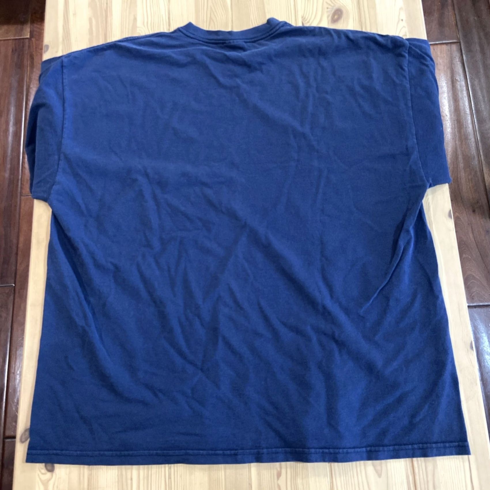 Vintage VINTAGE AXO Sport T-Shirt Adult XXL Blue 1990s Motorcross Dirtbike Riding Crew Neck Short Sleeve Graphic Print Men Women? Size US XXL / EU 58 / 5 - 7 Thumbnail