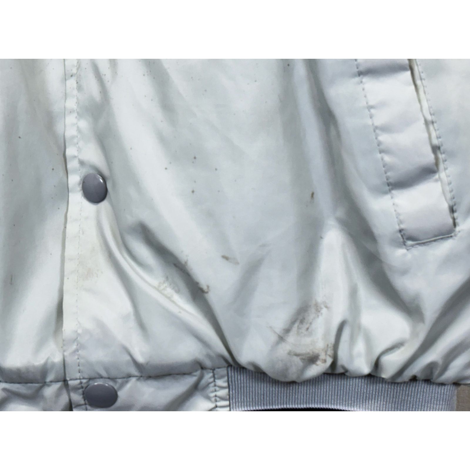 The Unbranded Brand Active Generation Satin Bomber Jacket USA Made Size US M / EU 48-50 / 2 - 16 Thumbnail