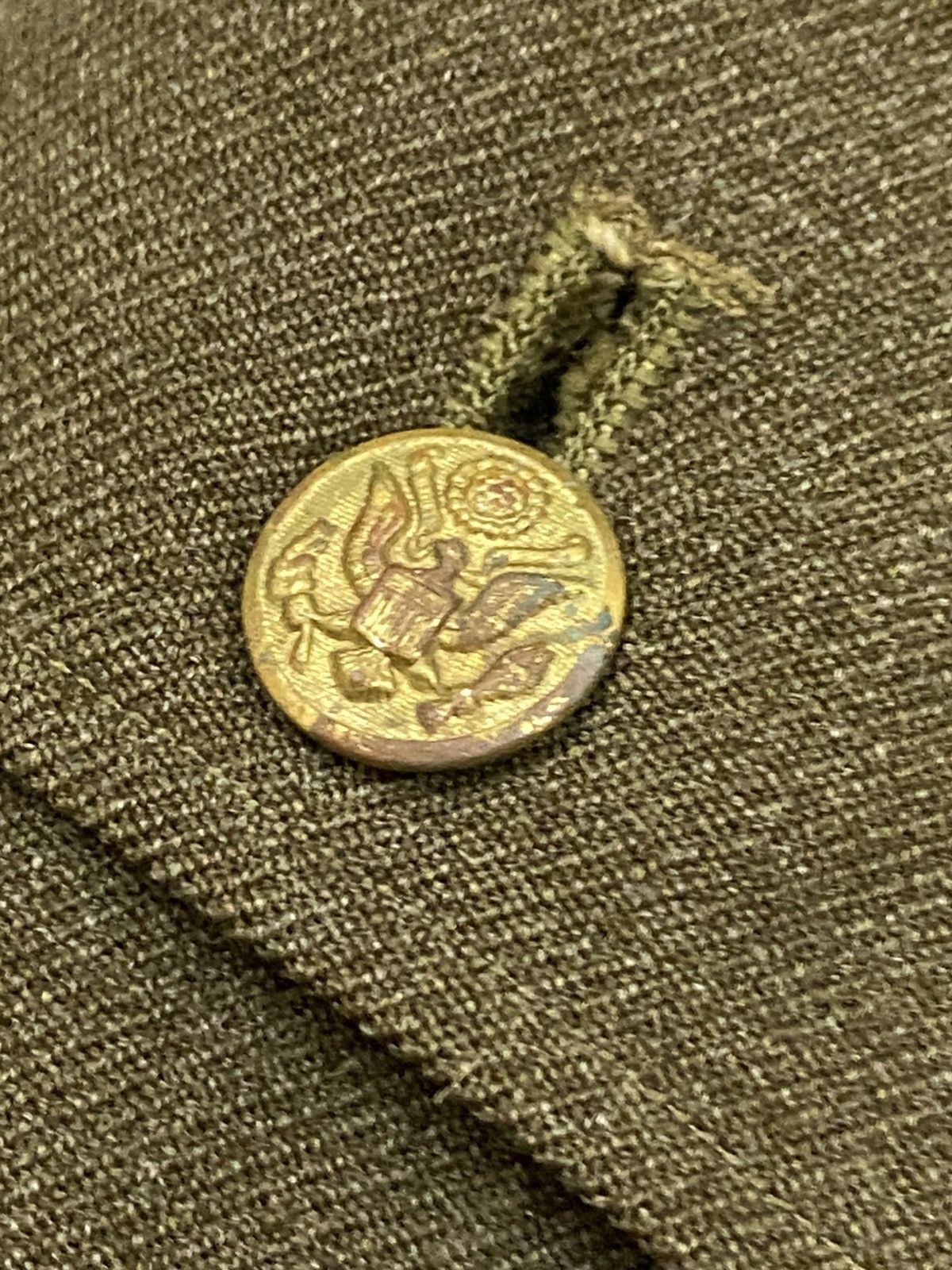Other Vtg 1940s U.S. Army WWII Wool Service Coat M1941 Insignia Size US S / EU 44-46 / 1 - 7 Thumbnail