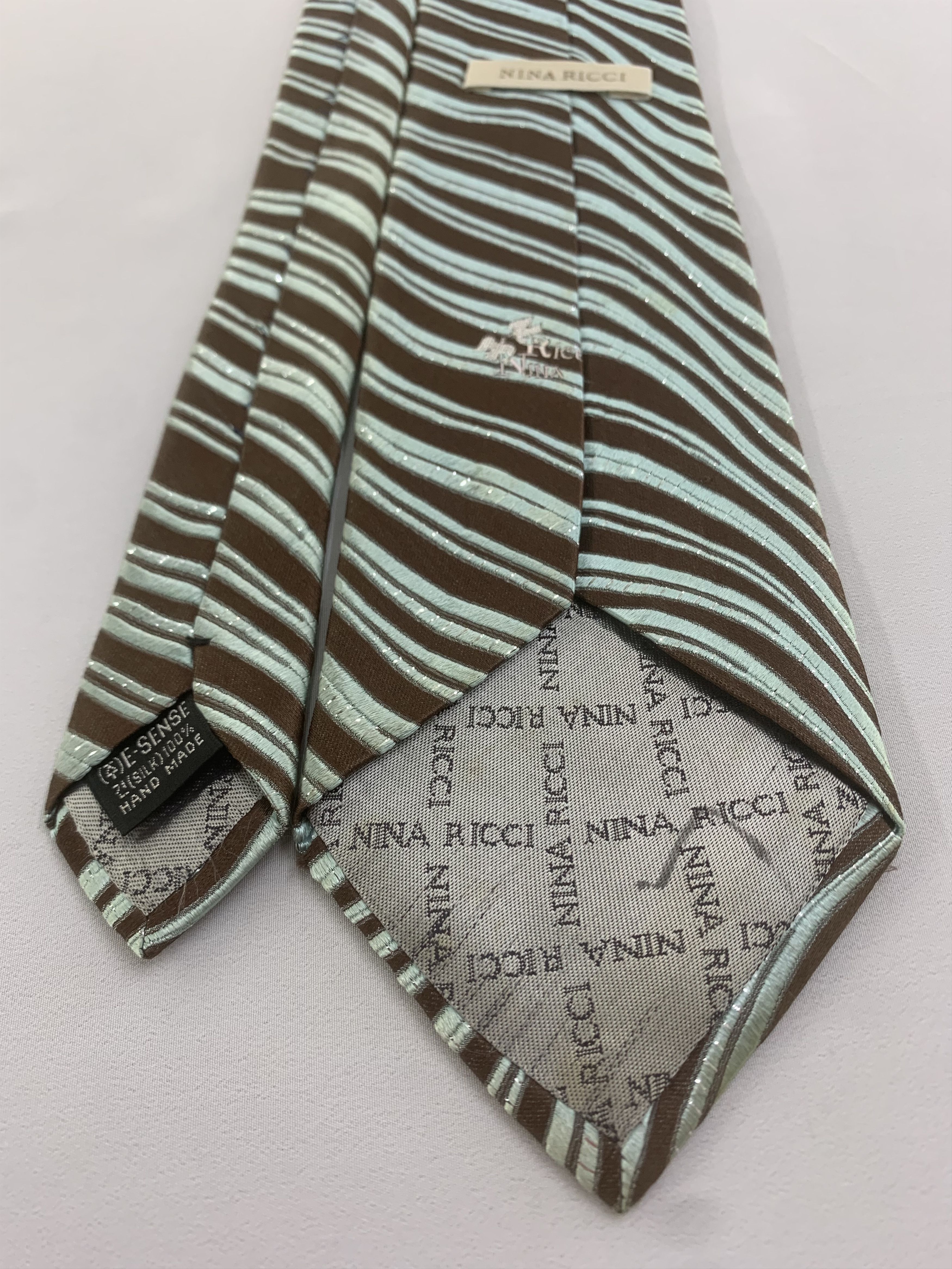Vintage Nina Ricci silk tie NT1011 Size ONE SIZE - 5 Thumbnail