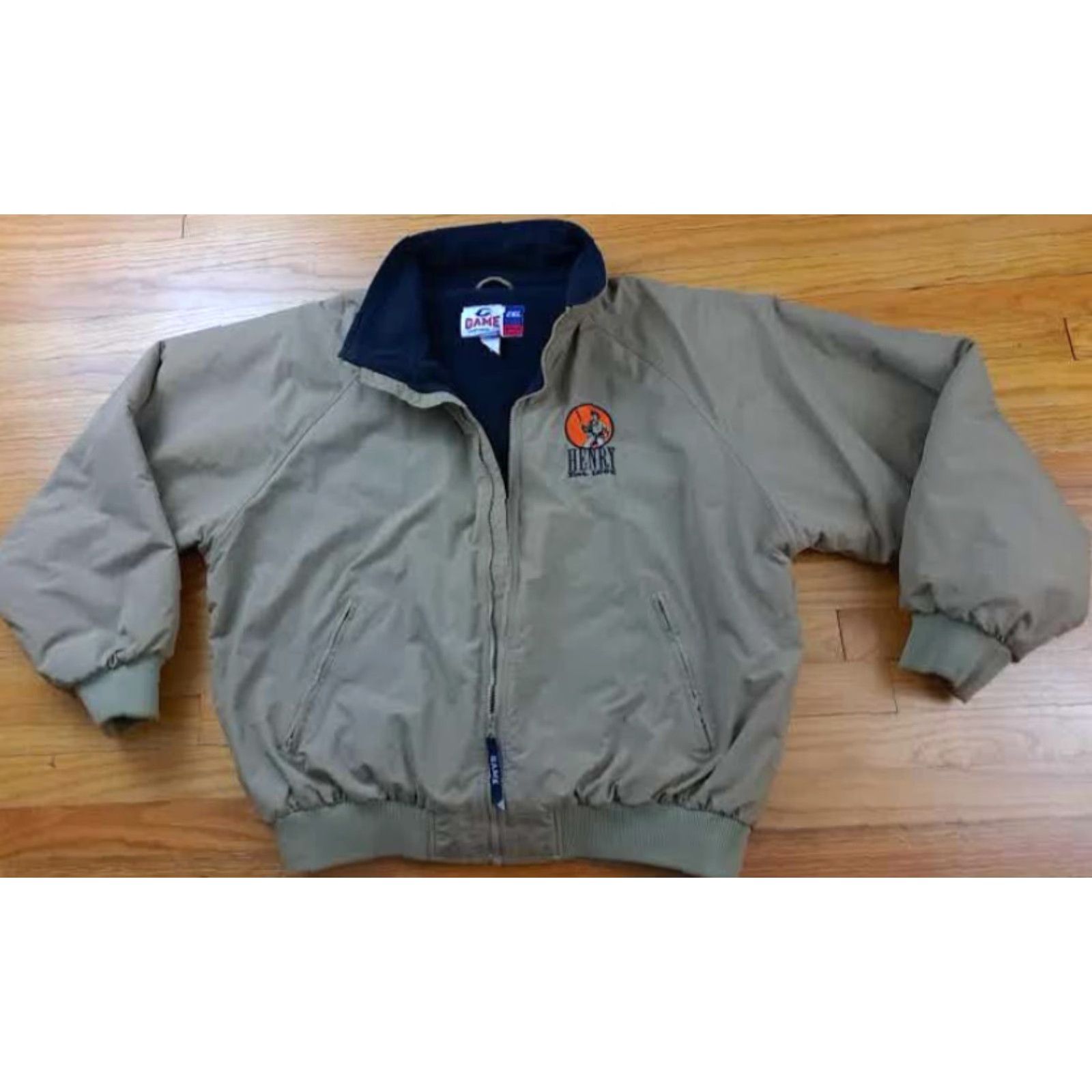 Vintage VINTAGE Henry Rifles Embroidered Insulated Zip 2XL Jacket Game Sportswear USA Size US XXL / EU 58 / 5 - 5 Thumbnail