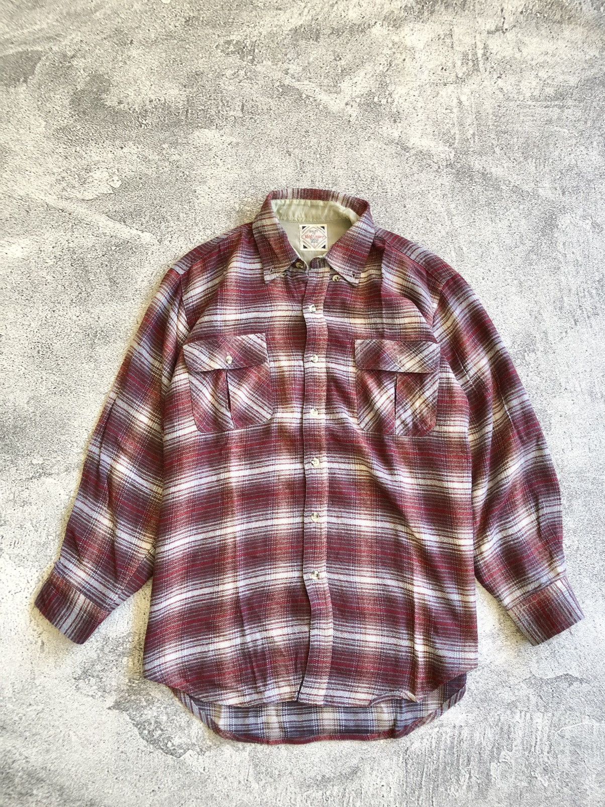 Japanese Brand Vintage Mind Games Wool Veterano plaid shirt Size US XL / EU 56 / 4 - 1 Thumbnail