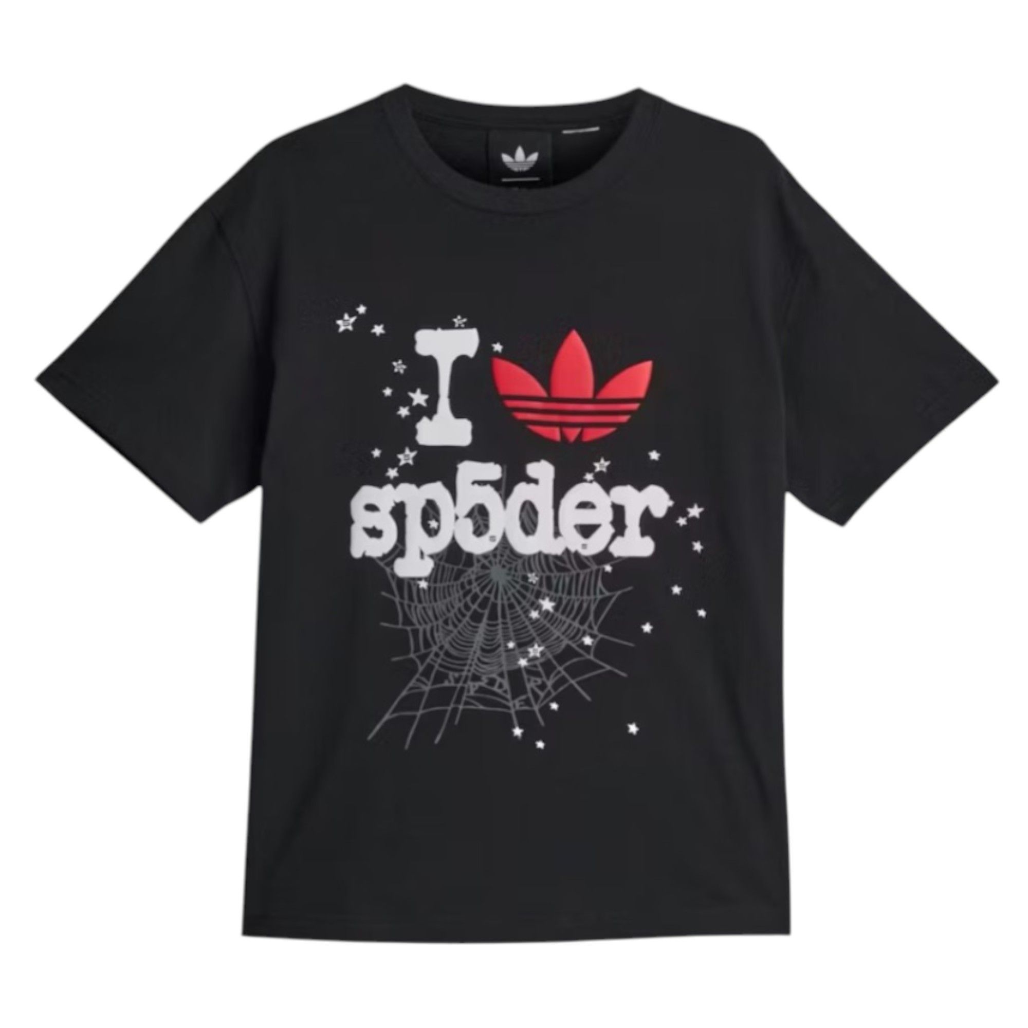 Adidas x Sp5der Logo Short Sleeve Tee Shirt Black Size US S / EU 44-46 / 1 - 1 Preview