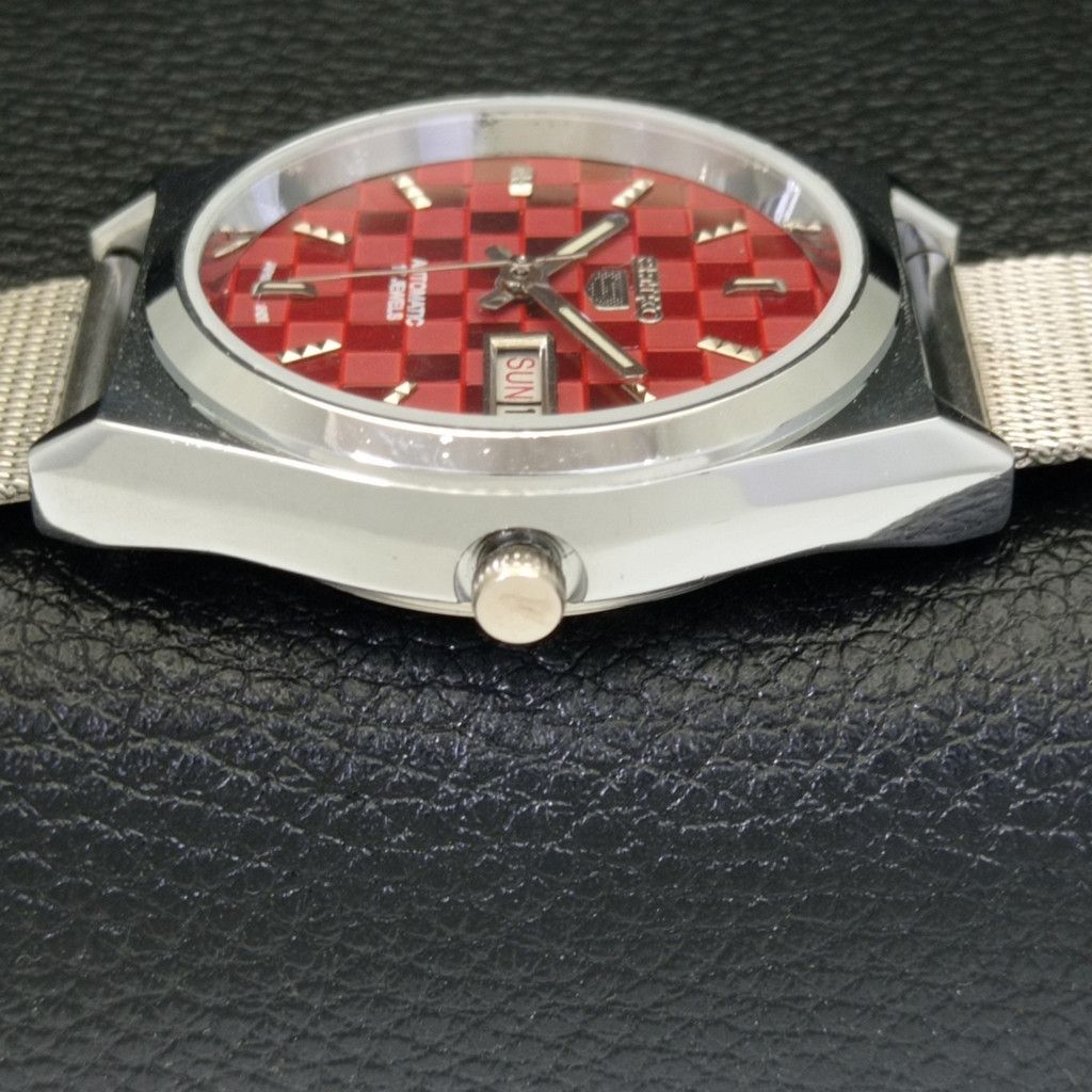Seiko REFURBISHED VINTAGE SEIKO 5 AUTO JAPAN MENS WATCH a440204 Size 38 - 4 Thumbnail