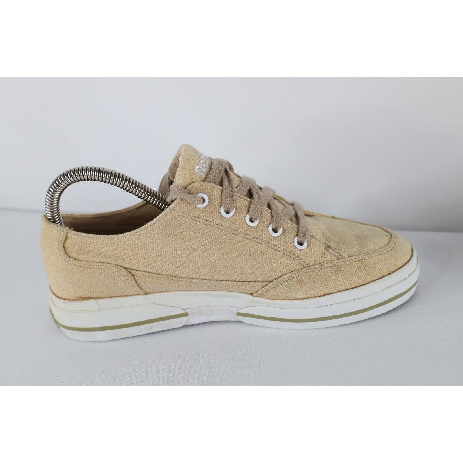 Reebok × Vintage Vintage 90s Reebok Distressed Spell Out Canvas Shoes Size US 7 / IT 37 - 8 Thumbnail