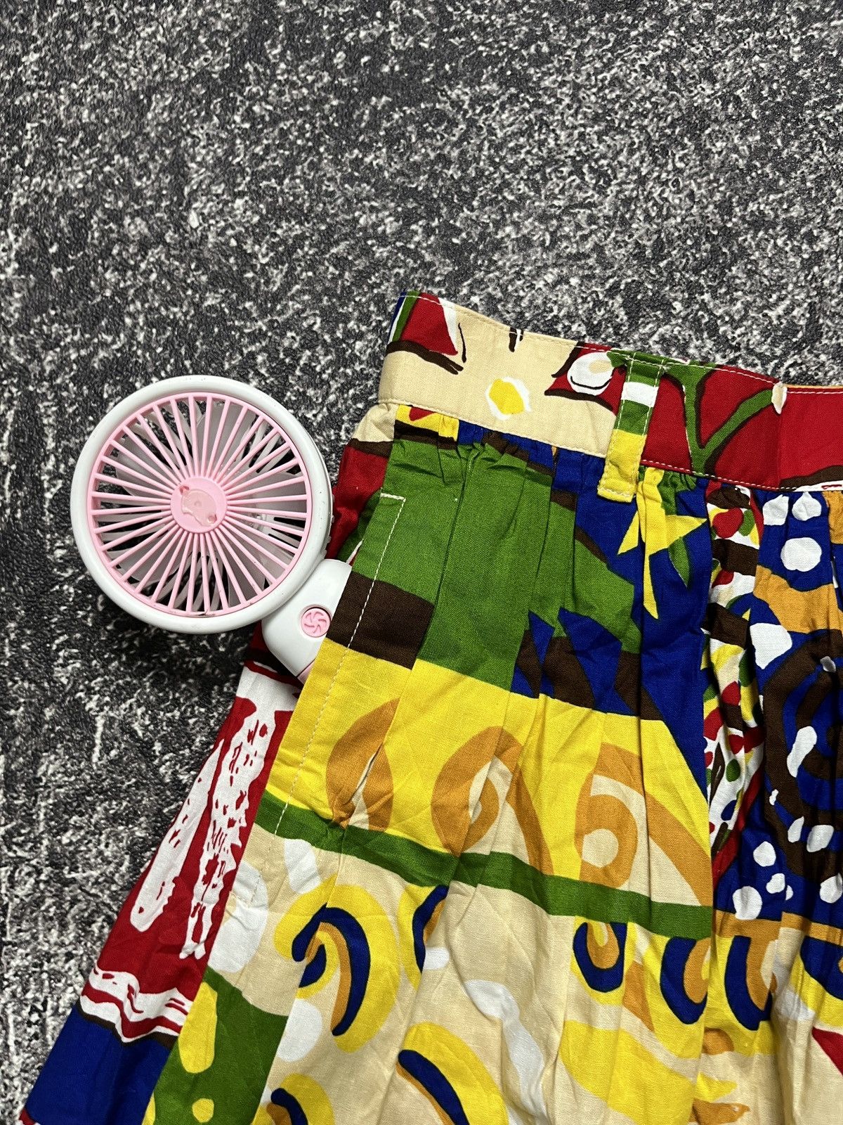 Issey Miyake 90s issey miyake maxi skirt multi collor Size 25" / US 0 / IT 36 - 4 Thumbnail