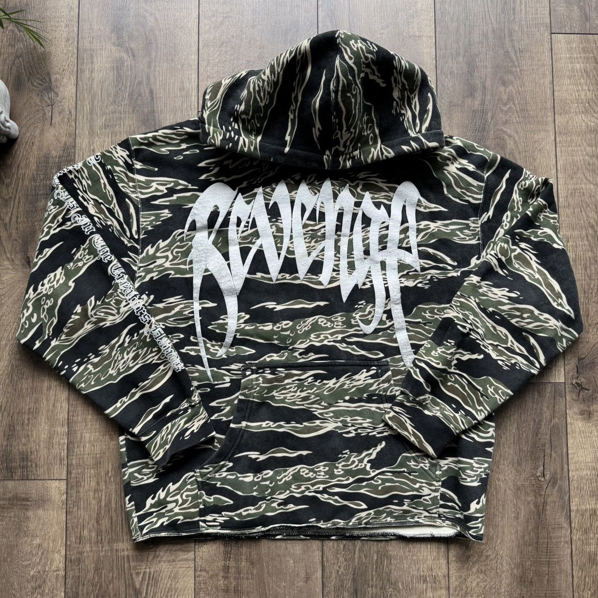 Revenge Tiger Camo Revenge XXTENTATION hoodie Streetwear camouflage Size US M / EU 48-50 / 2 - 3 Thumbnail