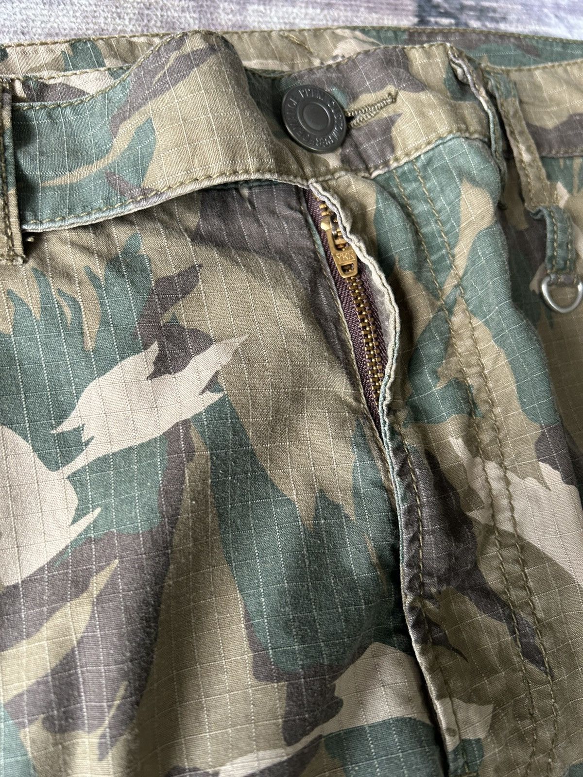 PPFM PPFM Camo Three Quarter Cargo Pants Size US 30 / EU 46 - 8 Thumbnail