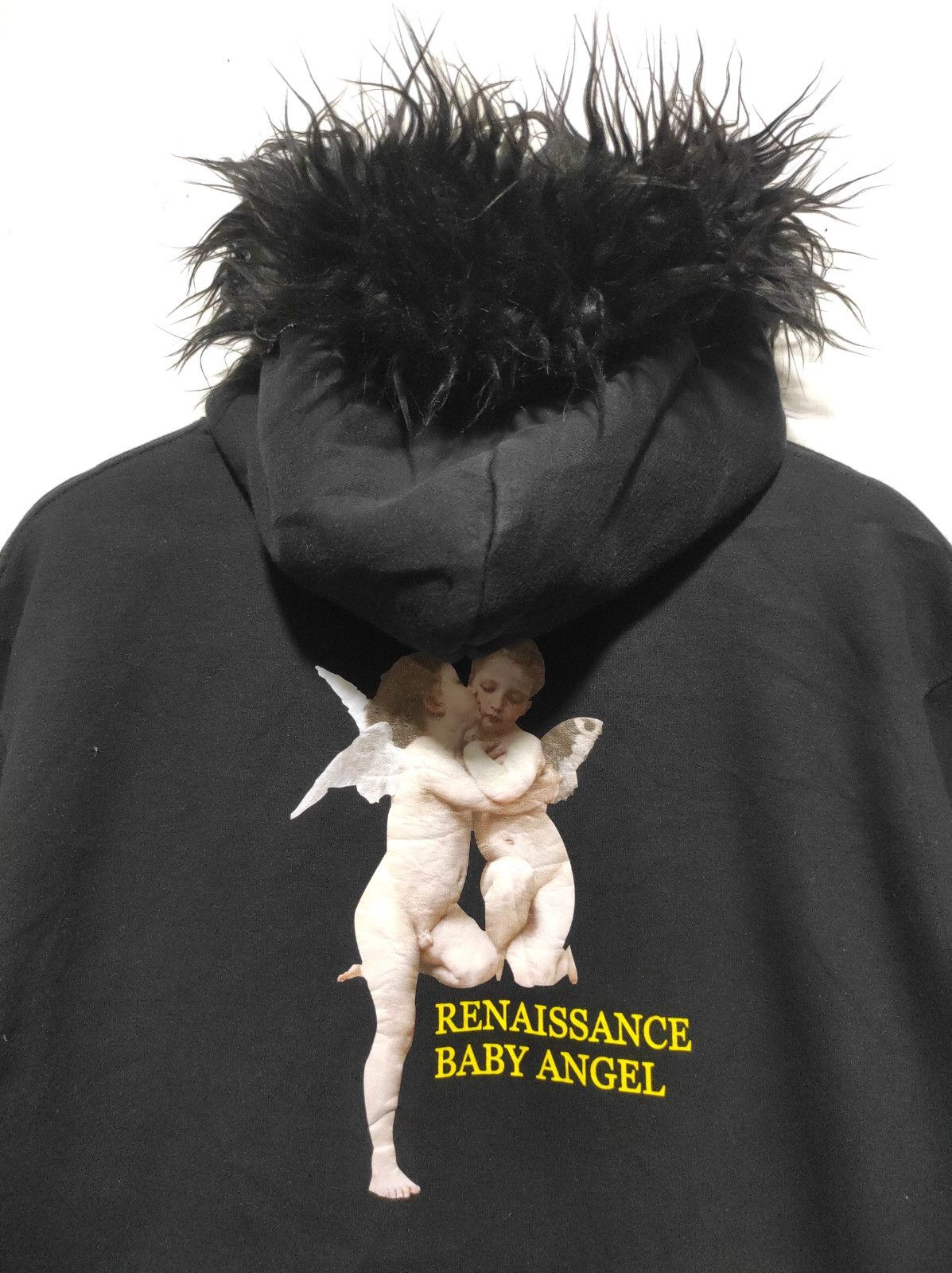 Japanese Brand Ambler Renaissance Baby Angel fur hoodie Size US L / EU 52-54 / 3 - 12 Thumbnail