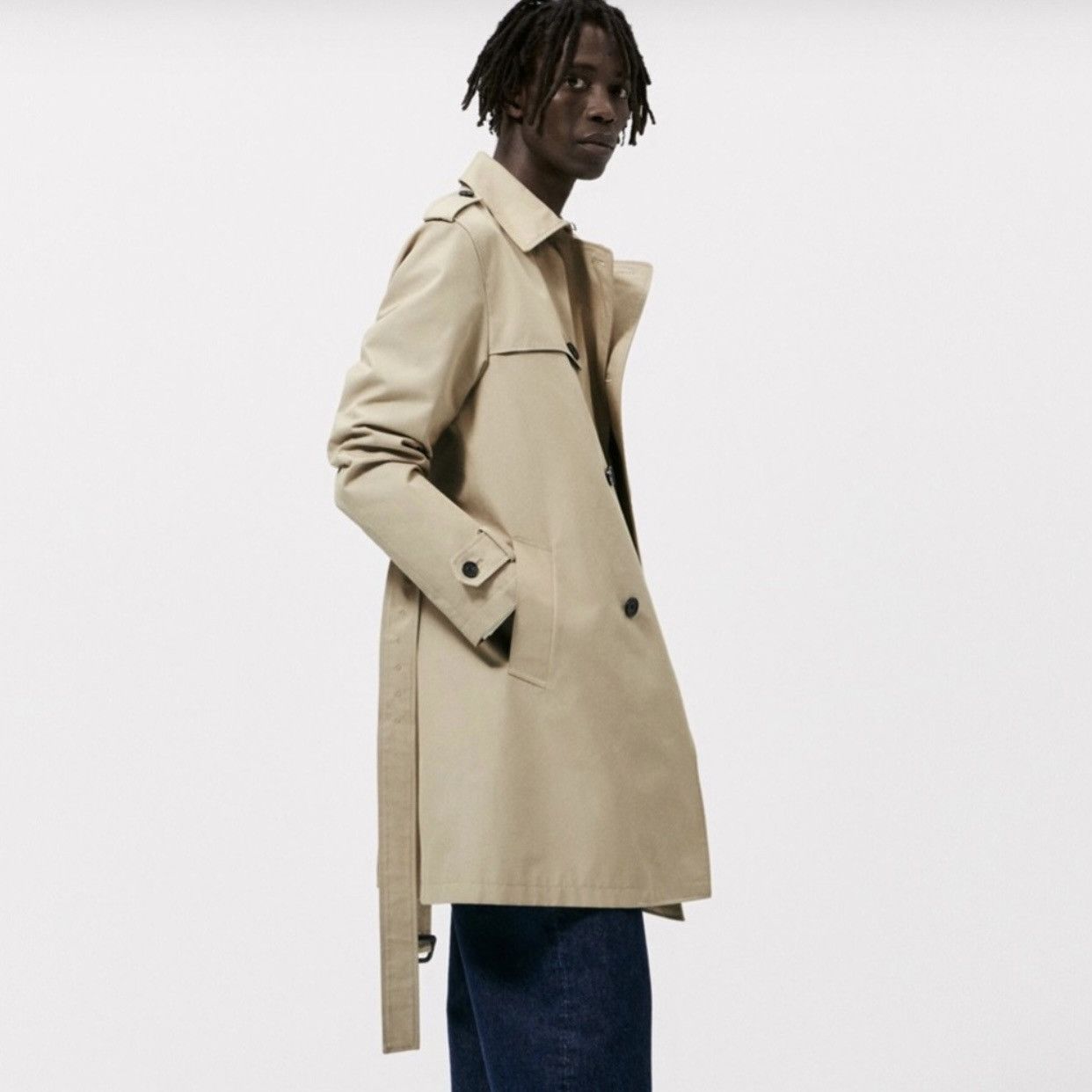 Zara Zara Double Breasted Trench Coat Size US S / EU 44-46 / 1 - 9 Thumbnail