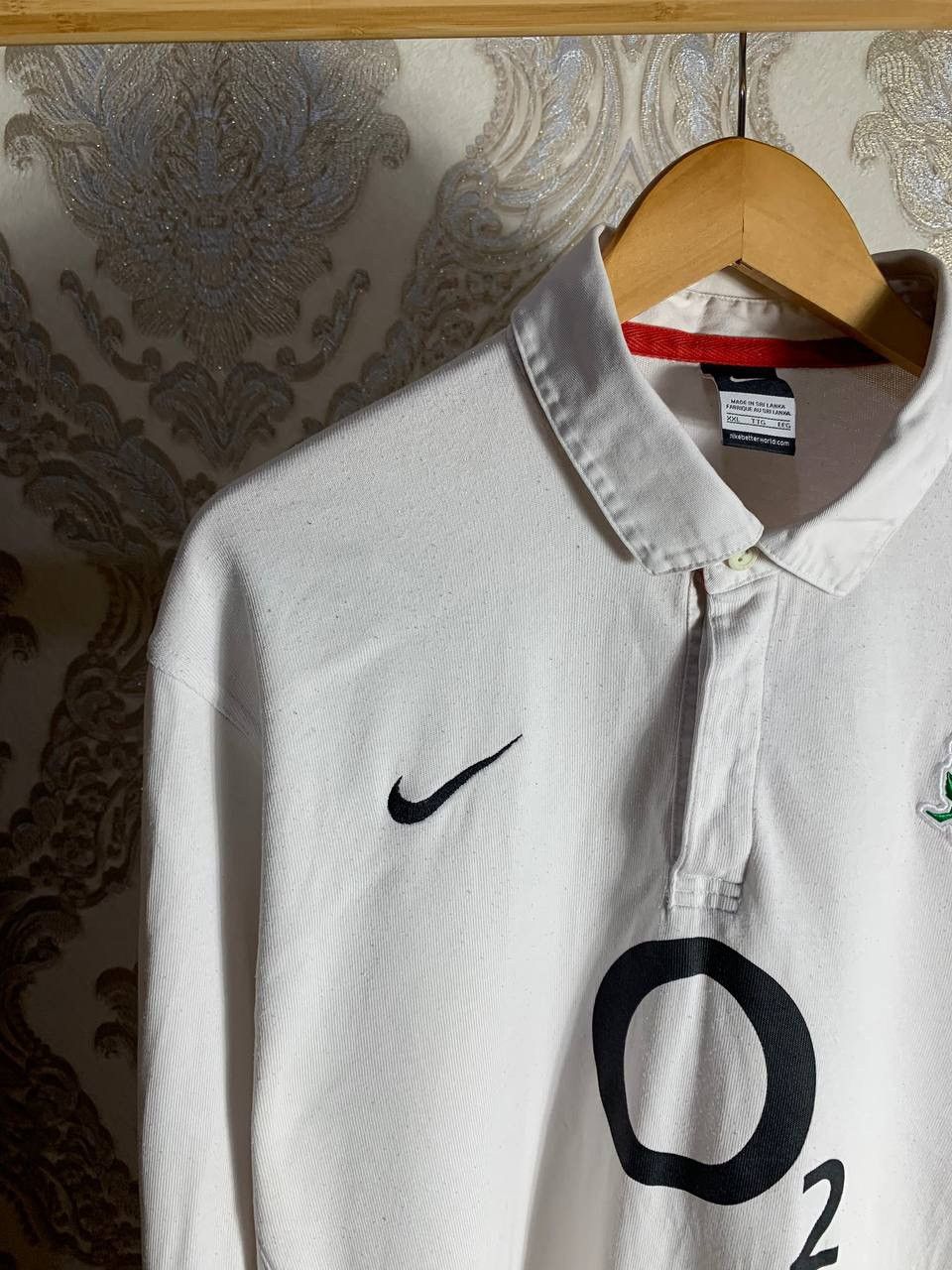 Nike × Vintage VERY RARE NIKE ENGLAND RETRO RUGBY JERSEY BLOKECORE 90s Y2K Size US XXL / EU 58 / 5 - 3 Thumbnail