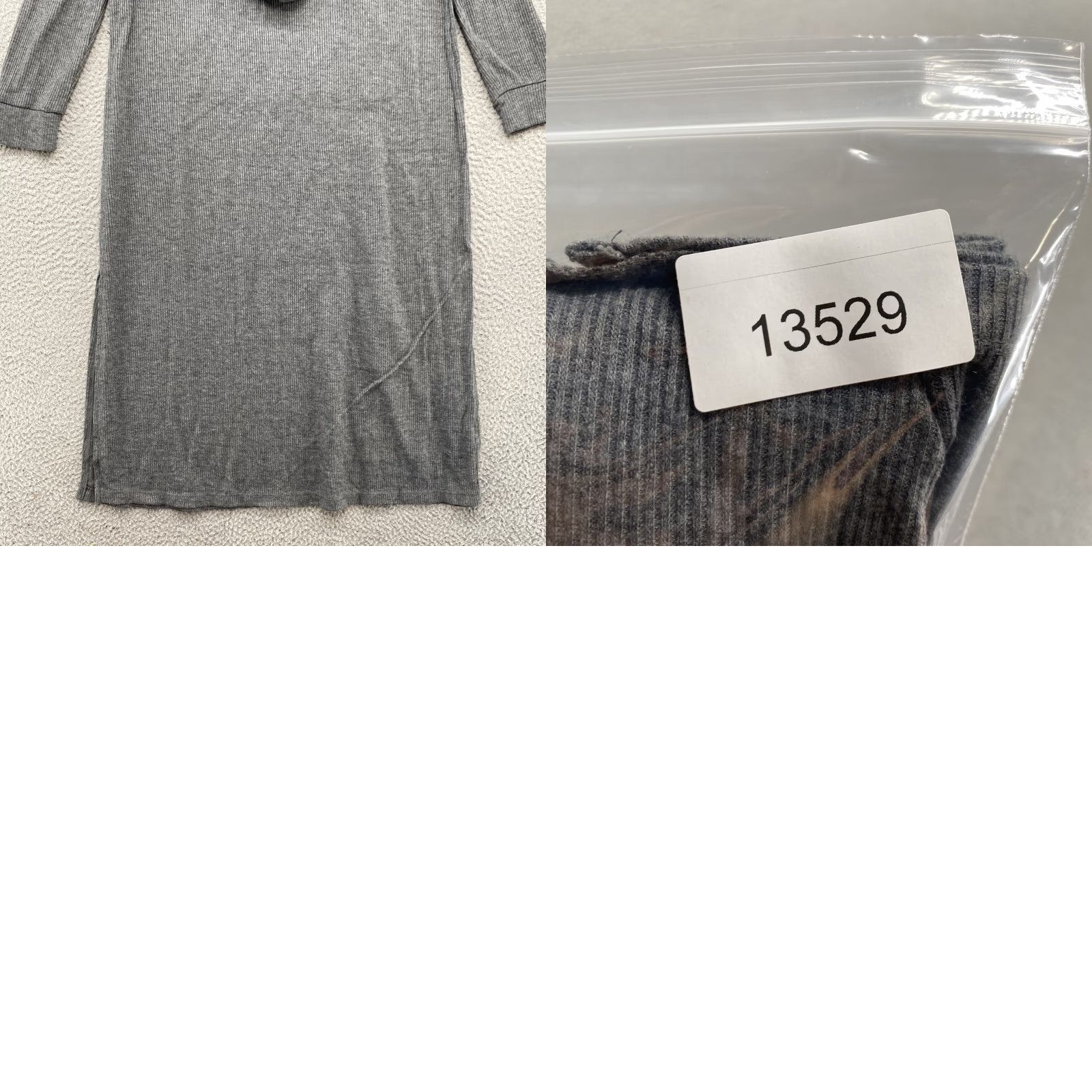 Vintage Joyspun Women’s Gray Knit Hooded Sweater Maxi Dress S Casual Womens Fall Winter Spring Lightweight Side Slit Polyester Blend Size S / US 4 / IT 40 - 9 Thumbnail