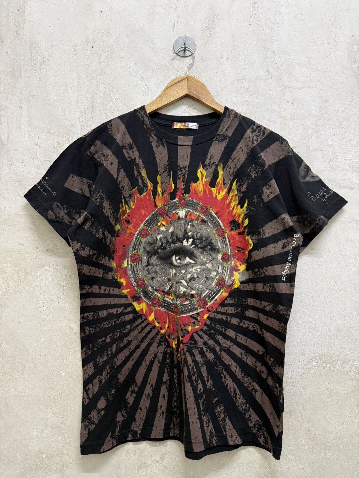 Ed Hardy 2000s Ed Hardy One Eyeball y2k Tee Size US M / EU 48-50 / 2 - 1 Thumbnail