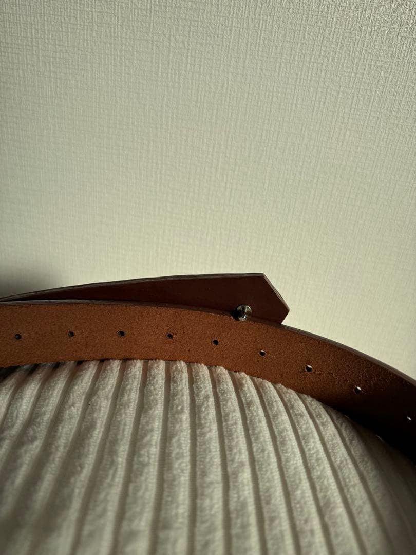 Vivienne Westwood VIVIENNE WESTWOOD Logo Design Leather Belt Brown Size ONE SIZE - 4 Thumbnail