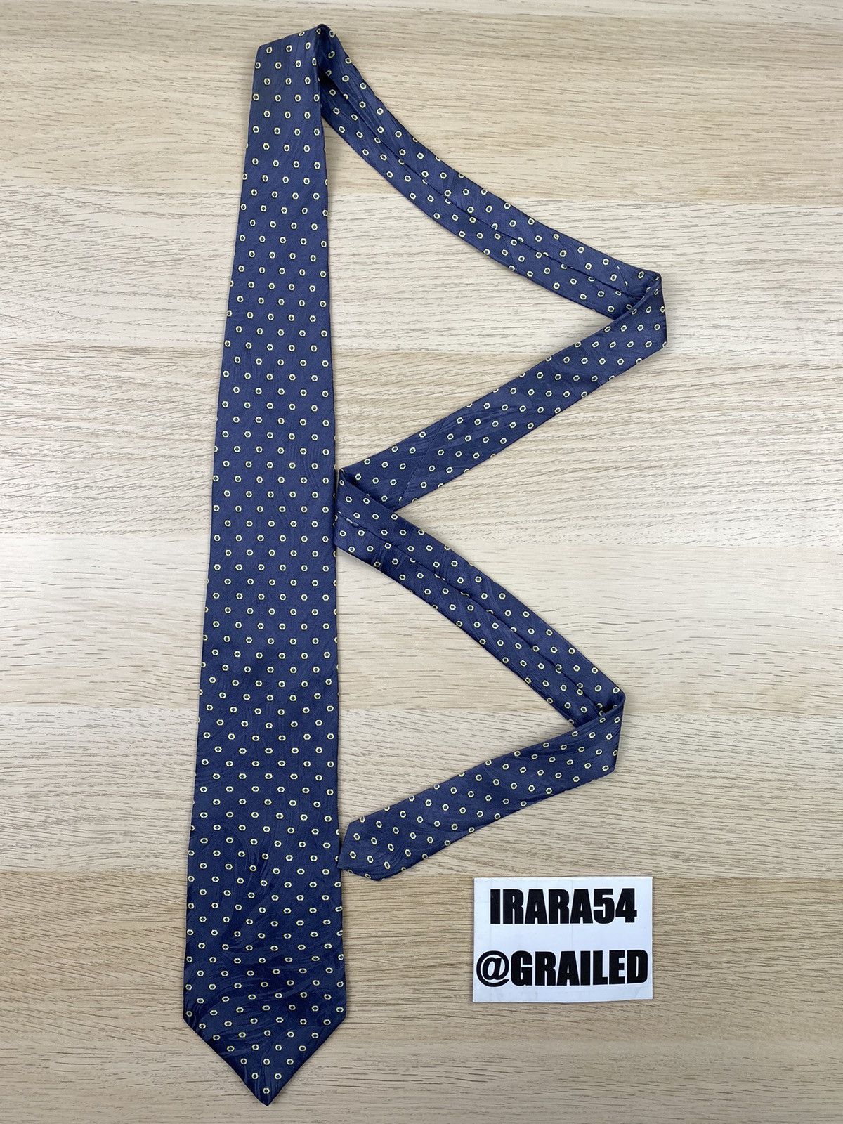 Pierre Balmain Vintage Pierre Balmain Silk Tie T75 Size ONE SIZE - 2 Thumbnail