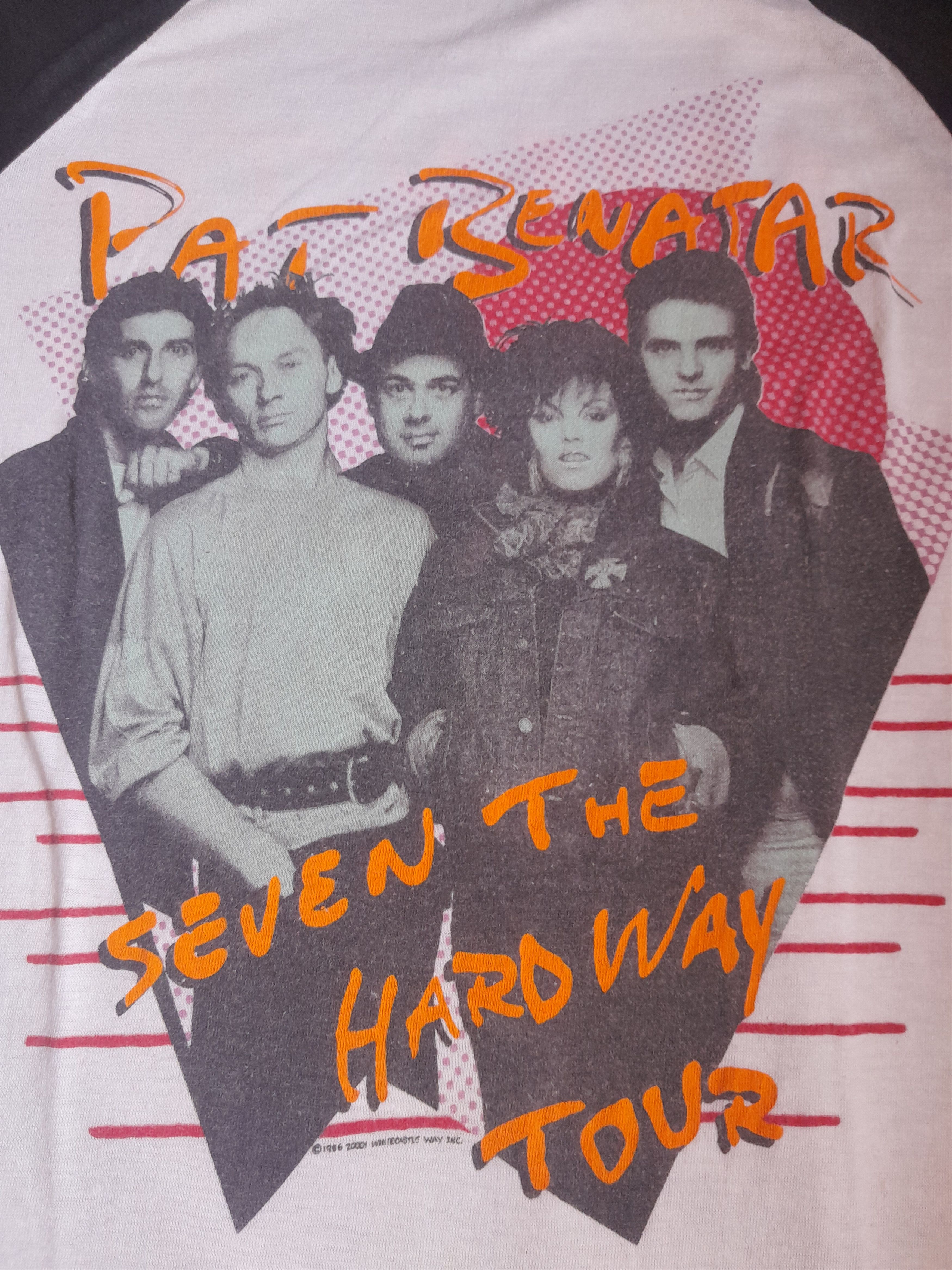 Band Tees × Vintage Pat benatar reglan Size US L / EU 52-54 / 3 - 7 Thumbnail