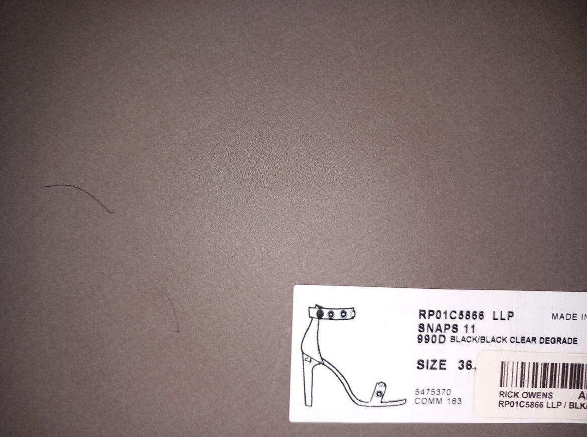 Rick Owens SNAPS 11 Size US 6 / IT 36 - 10 Thumbnail