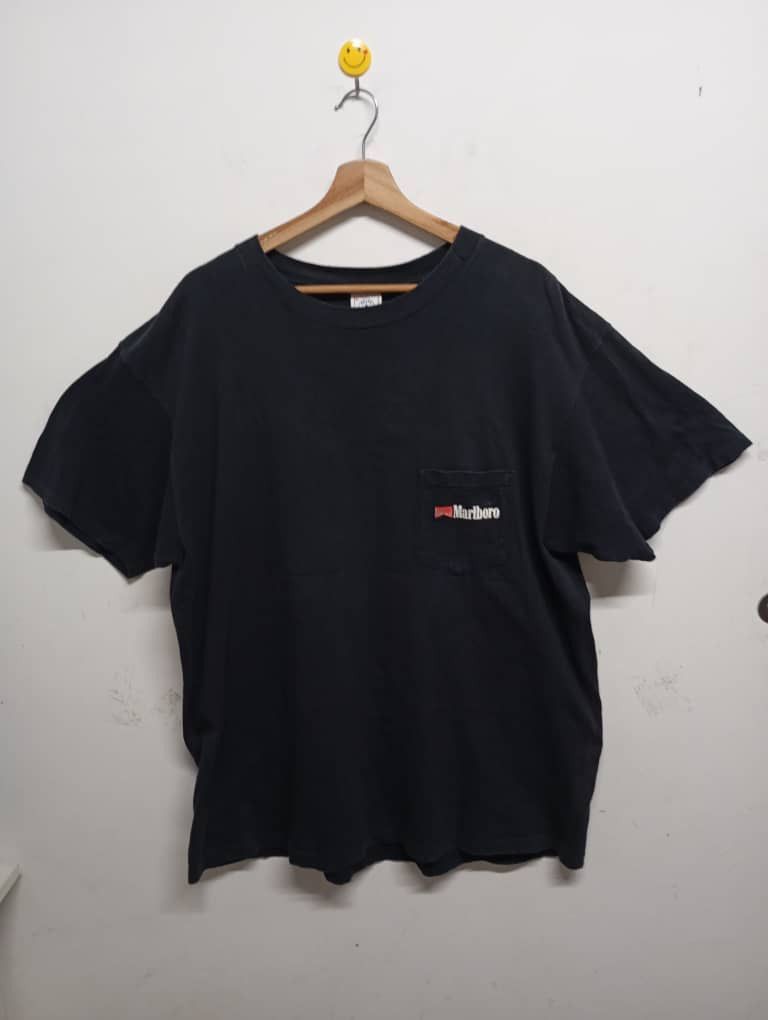 Marlboro × Vintage VINTAGE MARLBORO COWBOY POCKET TEE Size US XL / EU 56 / 4 - 2 Thumbnail