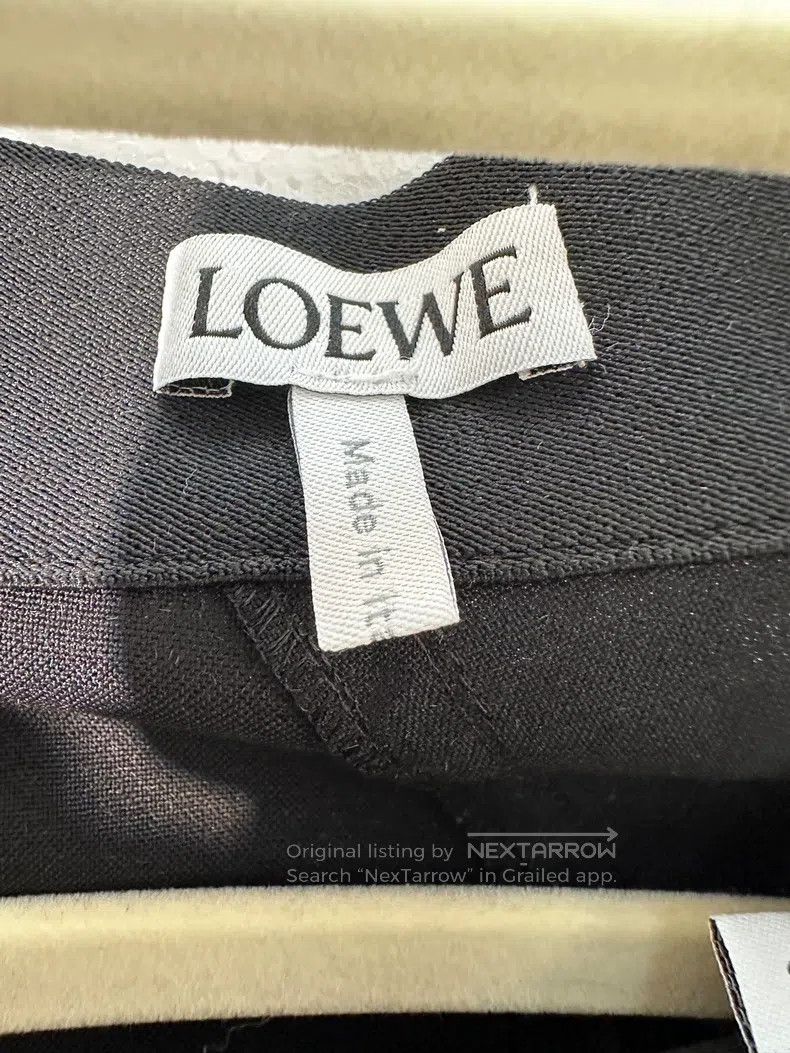 Loewe Loewe size S Embroidered Zip Casual Long Skirt, Black Size 27" / US 4 / IT 40 - 3 Thumbnail
