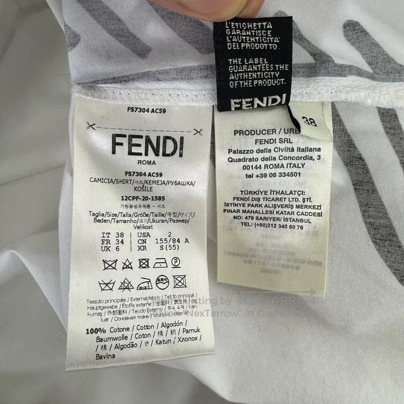 Fendi Fendi California sky hand-painted shirt Size XS / US 0-2 / IT 36-38 - 5 Thumbnail