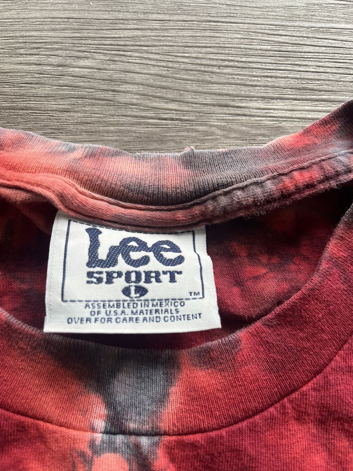 Lee Lee Sport San Francisco 49ers Shirt Tie Dye Sz L Thrashed Size US L / EU 52-54 / 3 - 5 Thumbnail