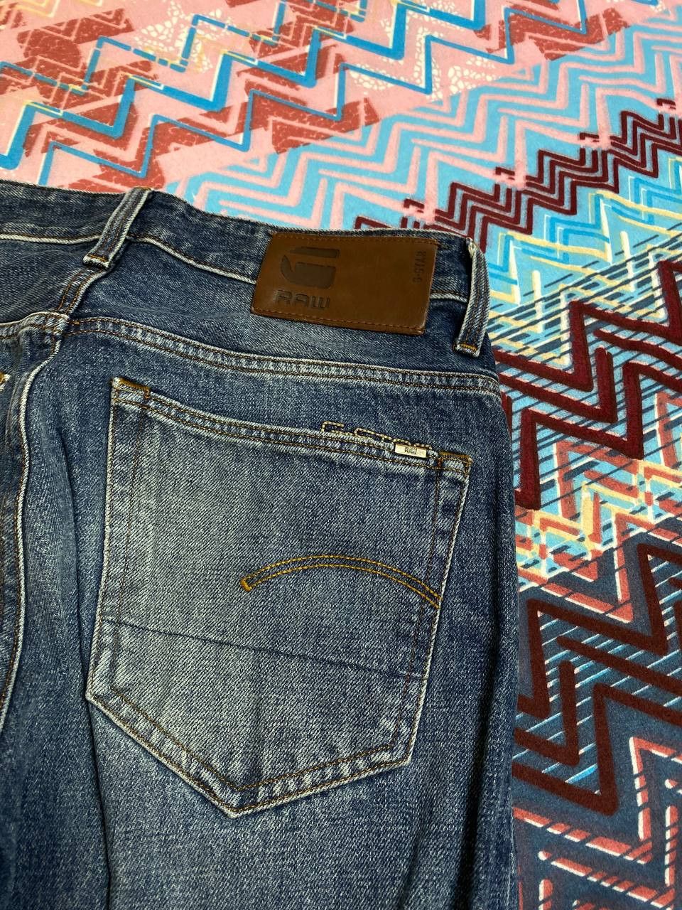 G-Star G-Star Raw Denim pants tapered vintage logo jeans Y2K 3301 Size US 29 - 16 Thumbnail
