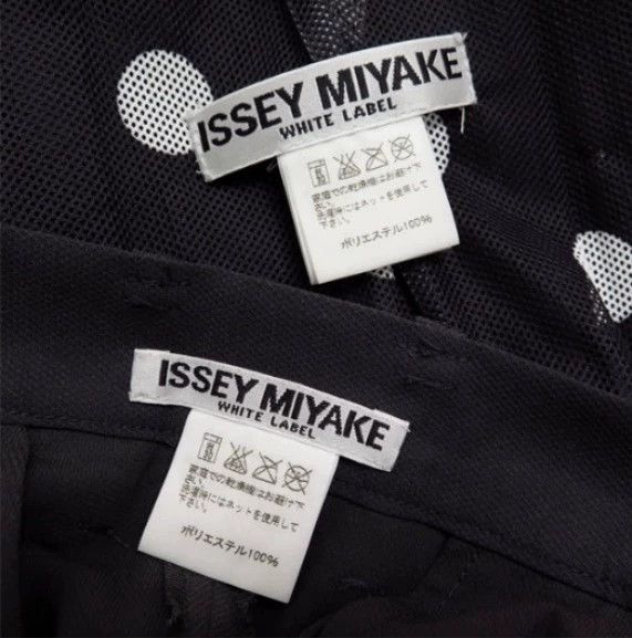 Issey Miyake issey miyake size:2 Pleated polka dot suit dress Size 42" / US 20 - 9 Thumbnail