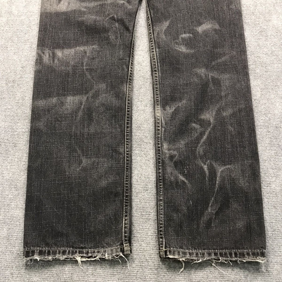 If Six Was Nine BUFFALO DISTRESSED IF SIX WED NINA STYLE BLACK FADED PANTS Size US 30 / EU 46 - 9 Thumbnail