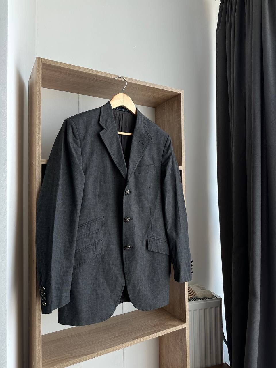 Polo Ralph Lauren × Vintage Vintage Polo Ralph Lauren Gray PRL Blazer Jacket Size 42R - 6 Thumbnail
