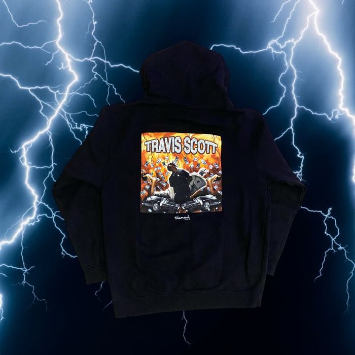 Travis scott diamond store hoodie