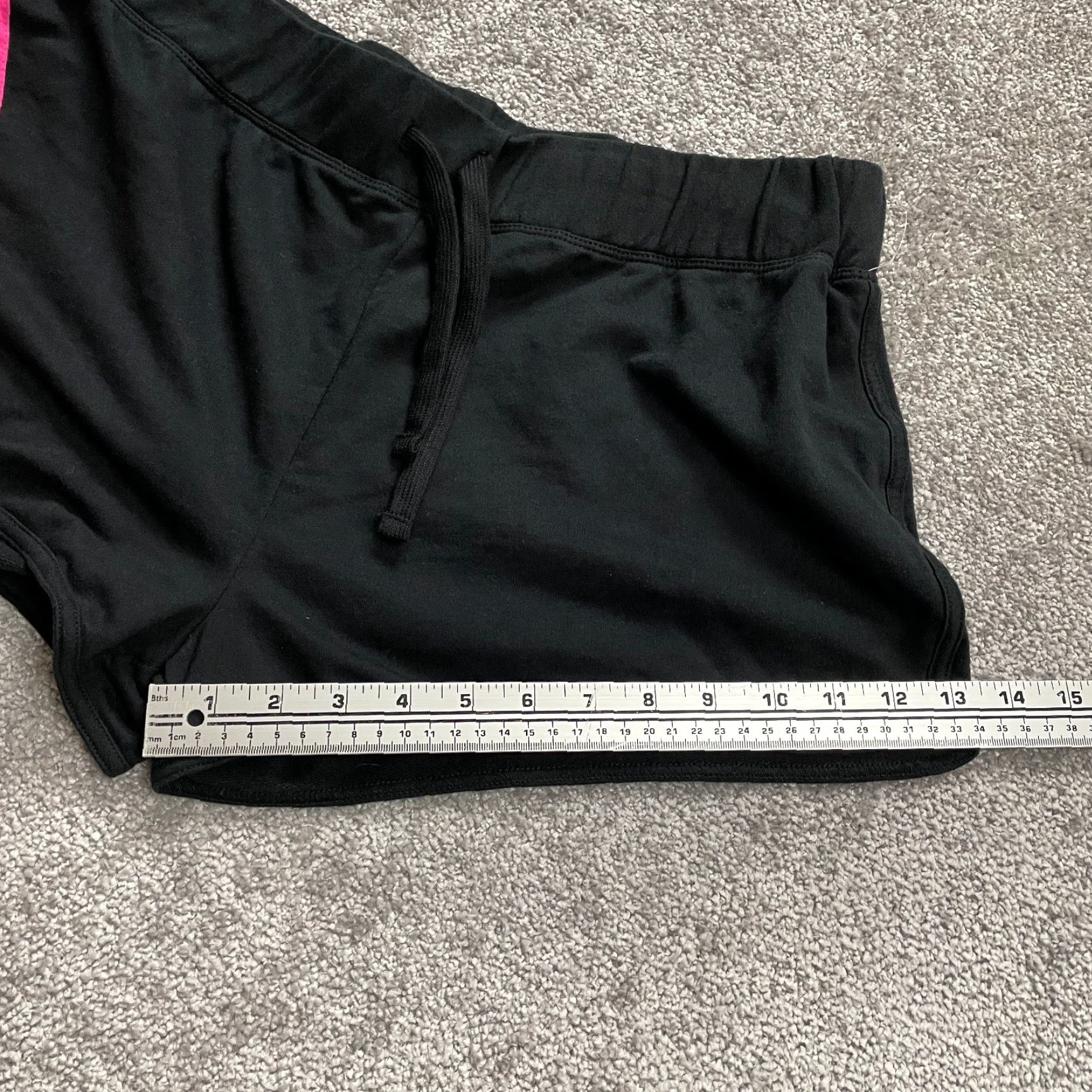Vintage Bobbie Brooks Shorts Womens XL W34 Black Elastic Waist High Rise Active Athletic Shirt Hat? Size 32" / US 10 / IT 46 - 7 Thumbnail