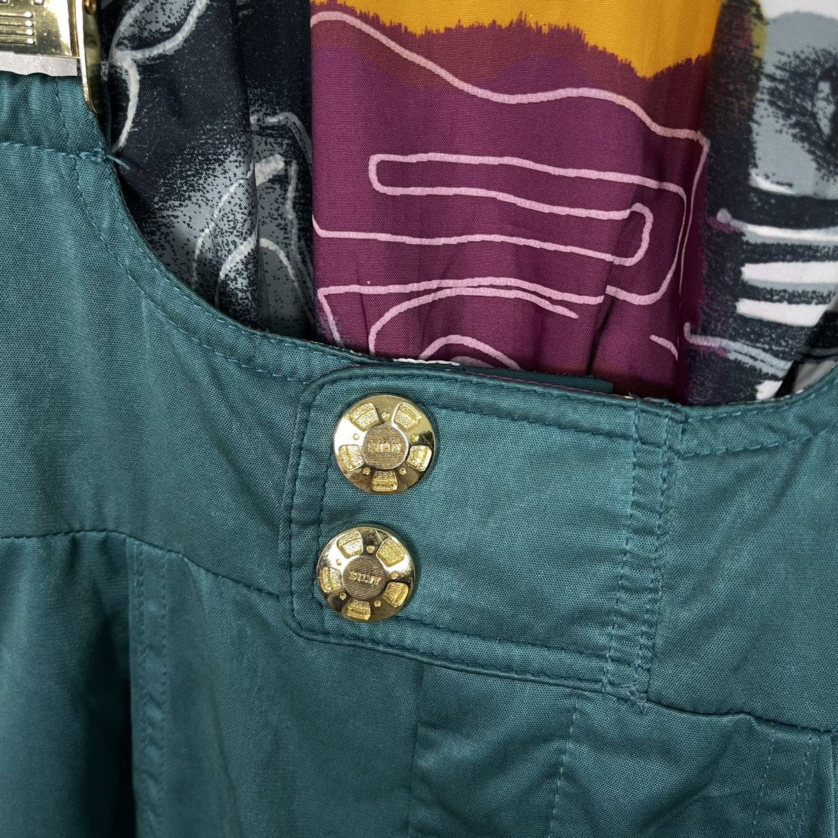 Designer Vintage 90s Silvy Ski Pants Overalls Size M Size US 30 / EU 46 - 14 Thumbnail