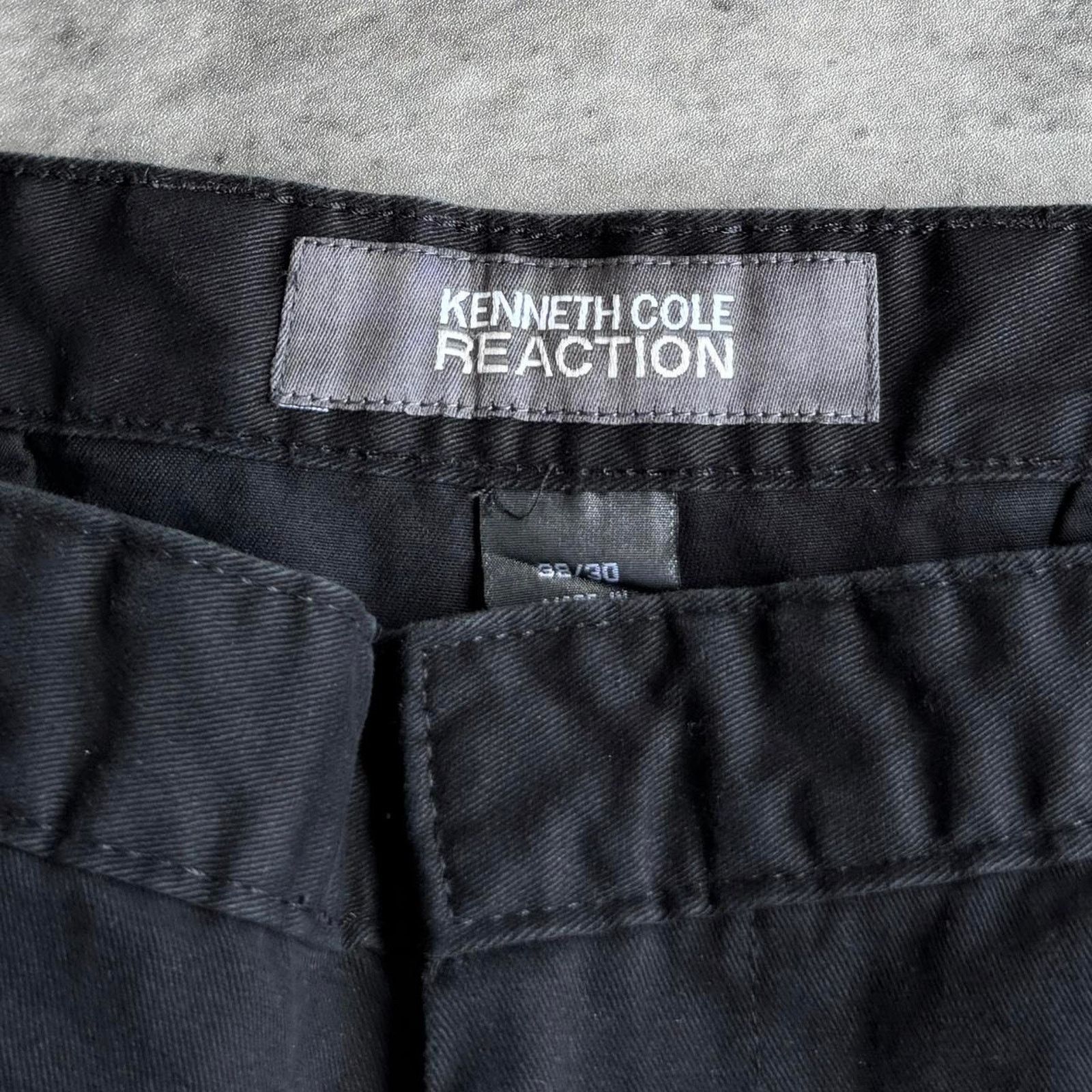 Kenneth Cole × Playboi Carti Vintage Y2K Kenneth Cole Reaction Black Opium Chino Pants Size US 38 / EU 54 - 3 Thumbnail