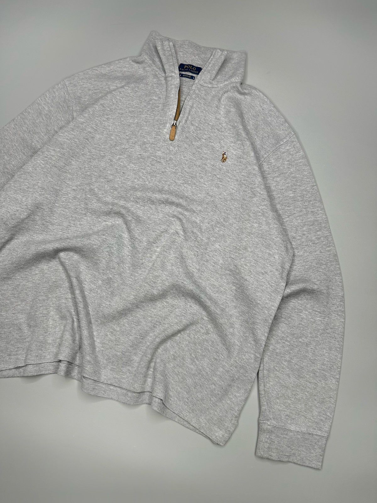 Polo Ralph Lauren Polo Ralph Lauren 1/4 Zip Sweater Jumper Old Money Size US XL / EU 56 / 4 - 2 Thumbnail