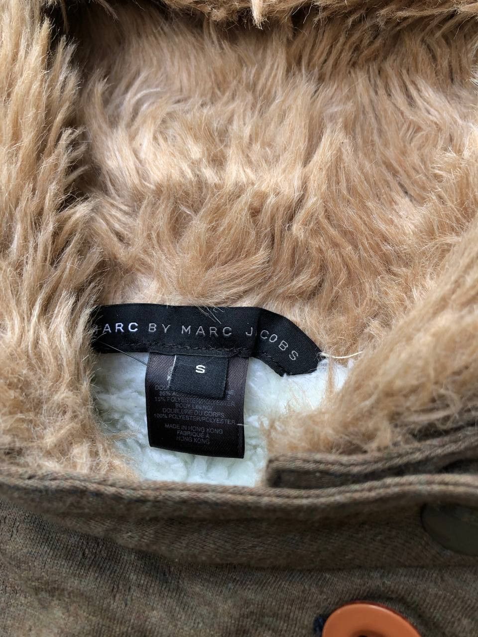 Marc by Marc Jacobs Vintage Marc Jacobs Faux Fur Hodded Jacket Size US S / EU 44-46 / 1 - 6 Thumbnail
