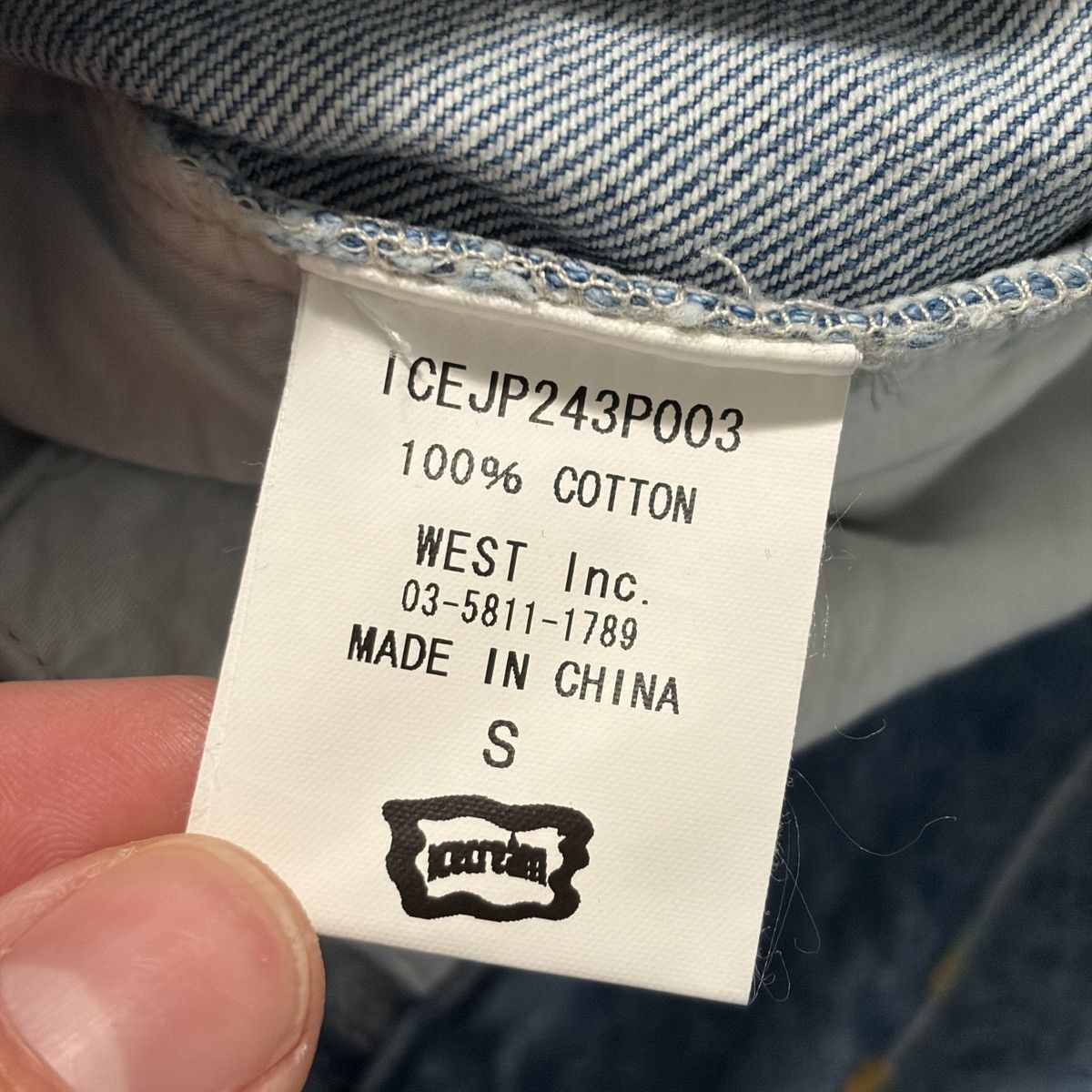 Icecream BBC Ice Cream Washed Blue Jeans S Running Dog Astro Size US 32 / EU 48 - 10 Thumbnail