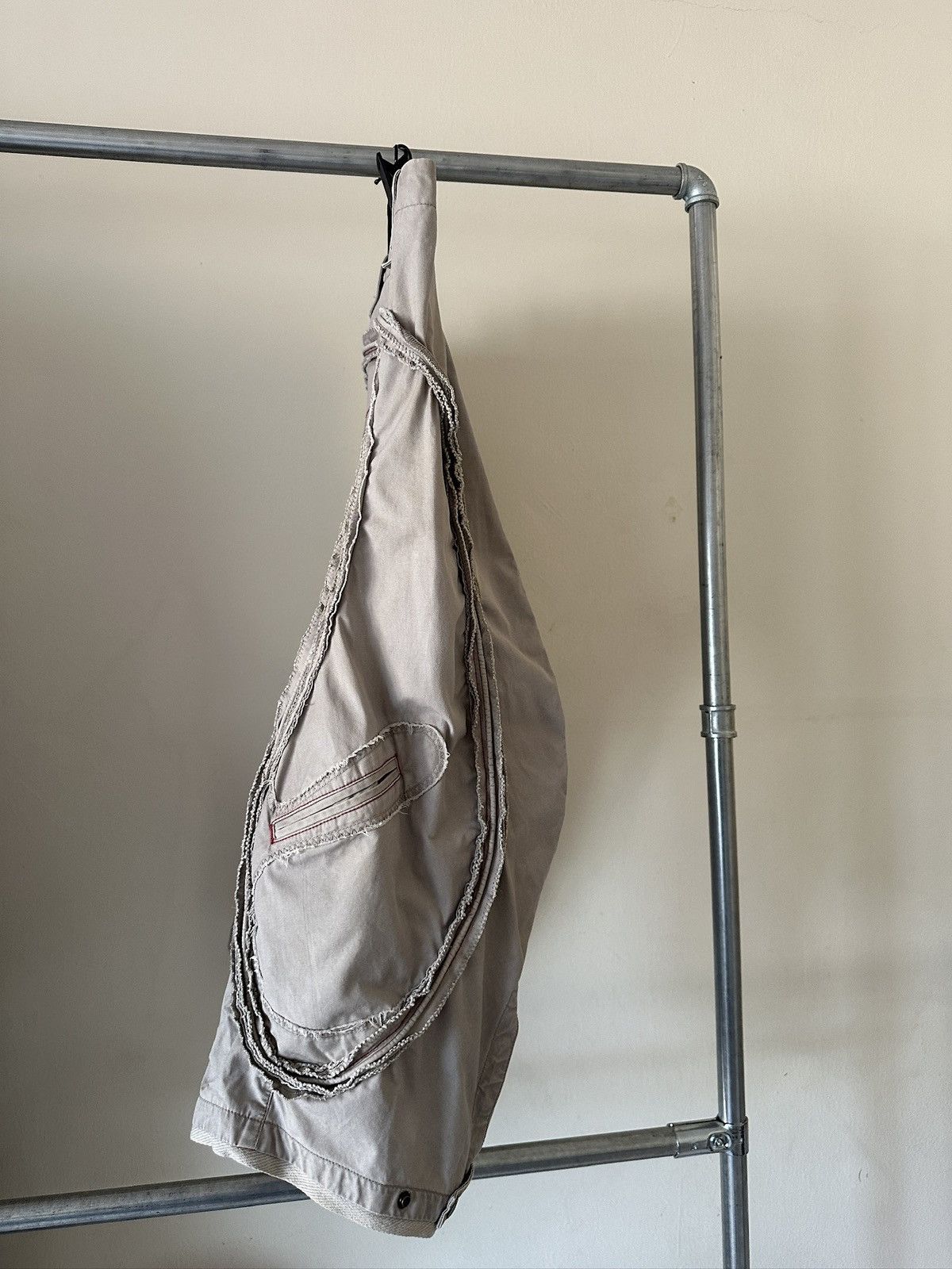 Marithe + Francois Girbaud 2000s Marithe Francois Girbaud Piping Cargo Pant Size US 30 / EU 46 - 9 Thumbnail