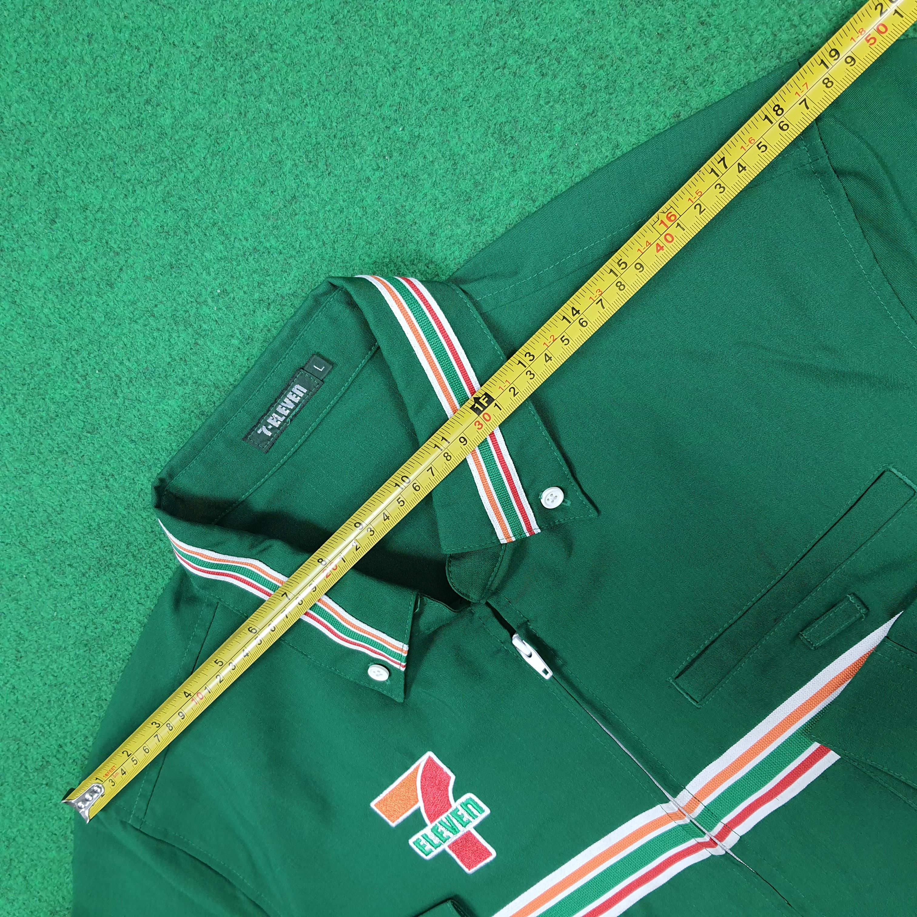 Japanese Brand Vintage 7-Eleven Japan Worker Uniform Zipper Jacket E1A23 Size US M / EU 48-50 / 2 - 8 Thumbnail