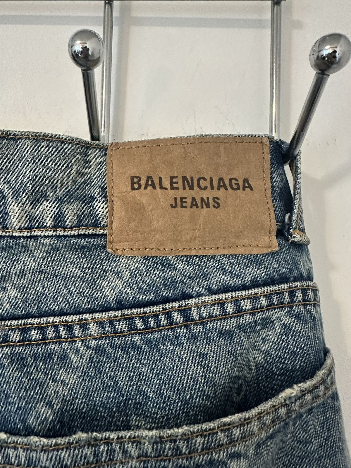 Balenciaga Balenciaga All Over Logo Jeans Size Small Size US 30 / EU 46 - 5 Thumbnail
