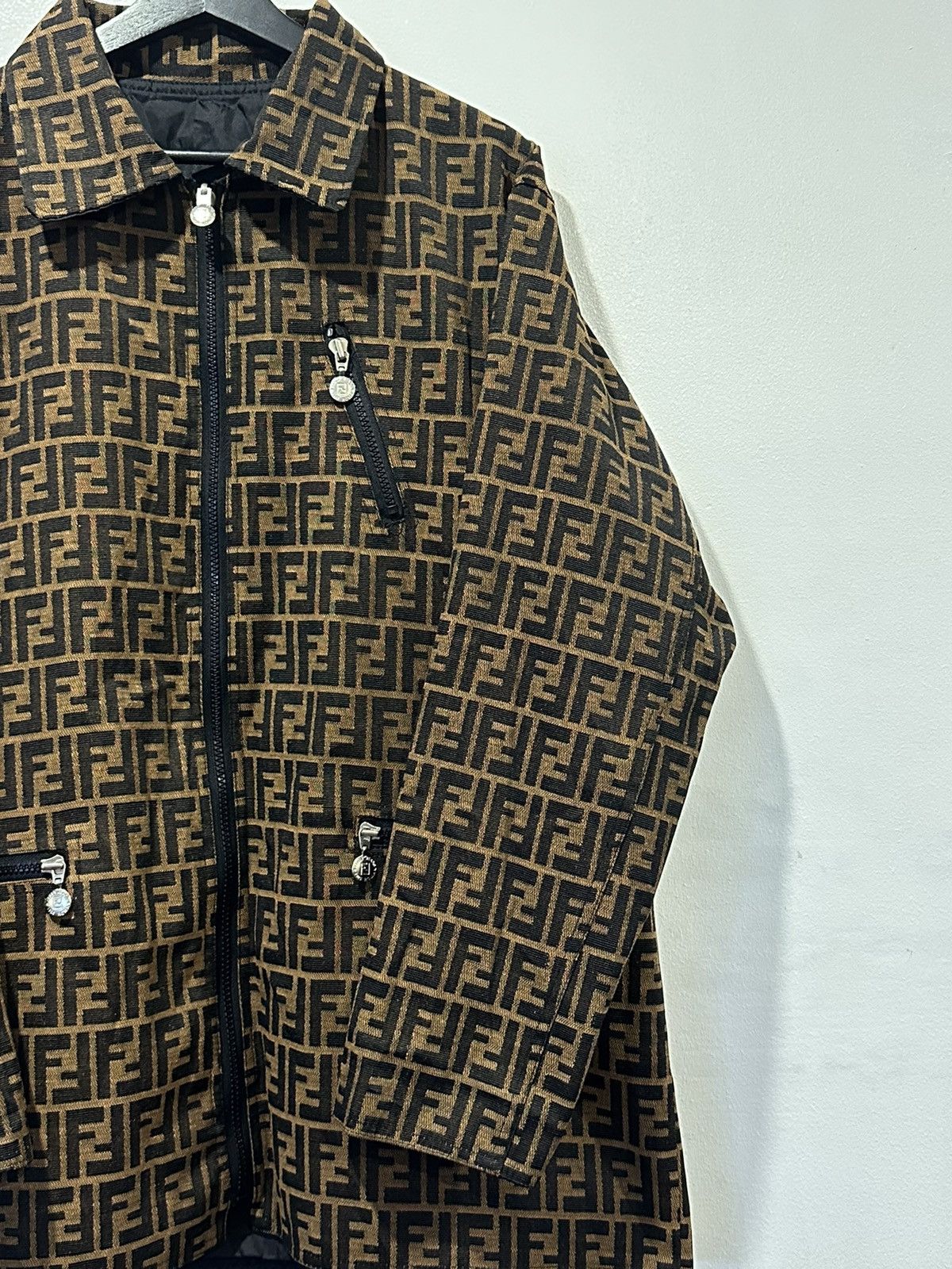 Fendi FENDI - Reversible Jacket Monogram Size US XL / EU 56 / 4 - 2 Thumbnail