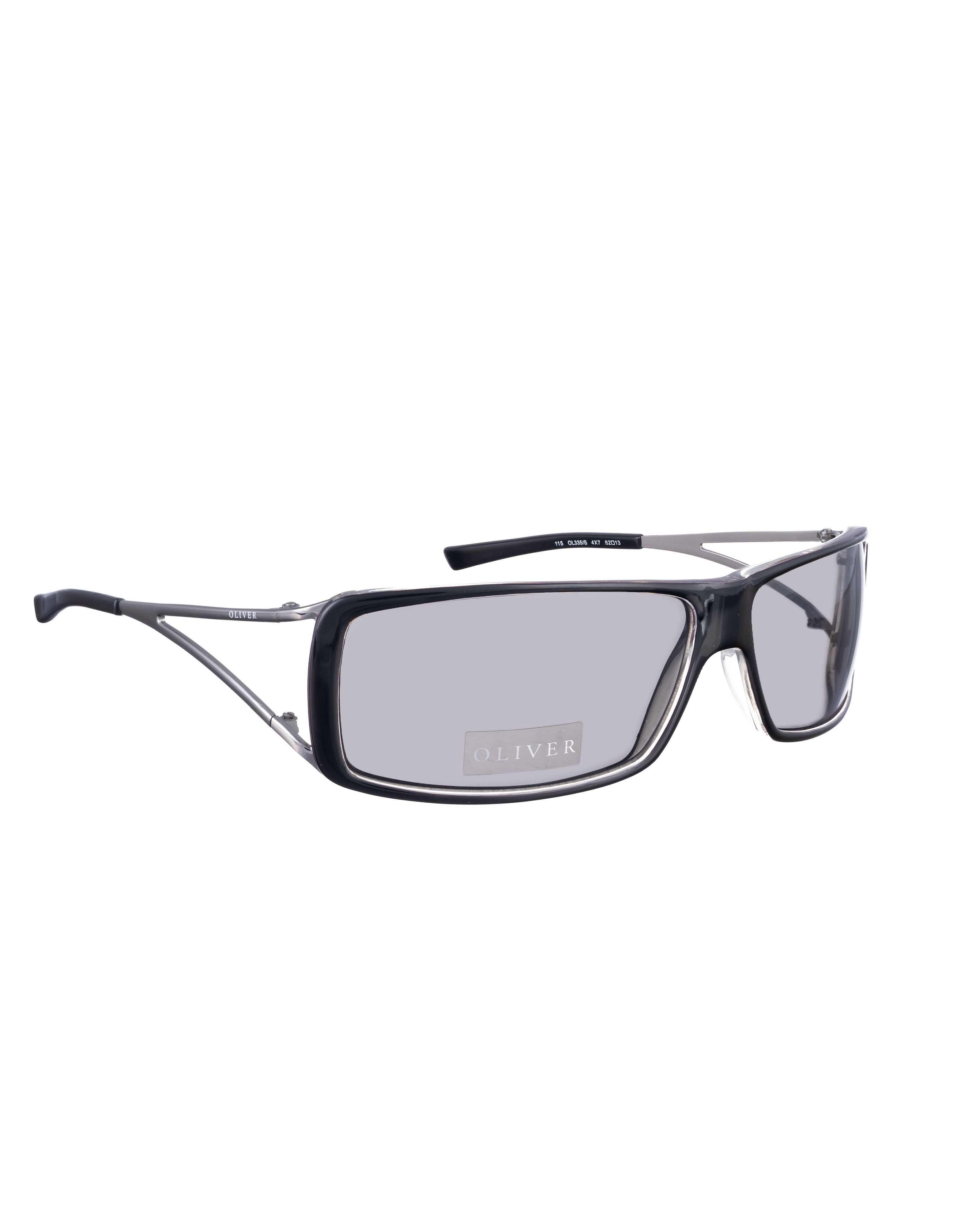 Valentino Oliver by Valentino '00s Black Sheer Cut Out Sunglasses Size ONE SIZE - 1 Thumbnail