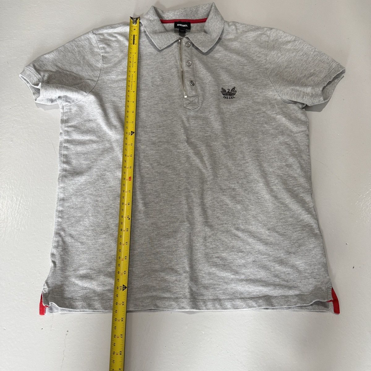 Diesel Diesel Zip Up Polo Shirt Size US M / EU 48-50 / 2 - 7 Thumbnail