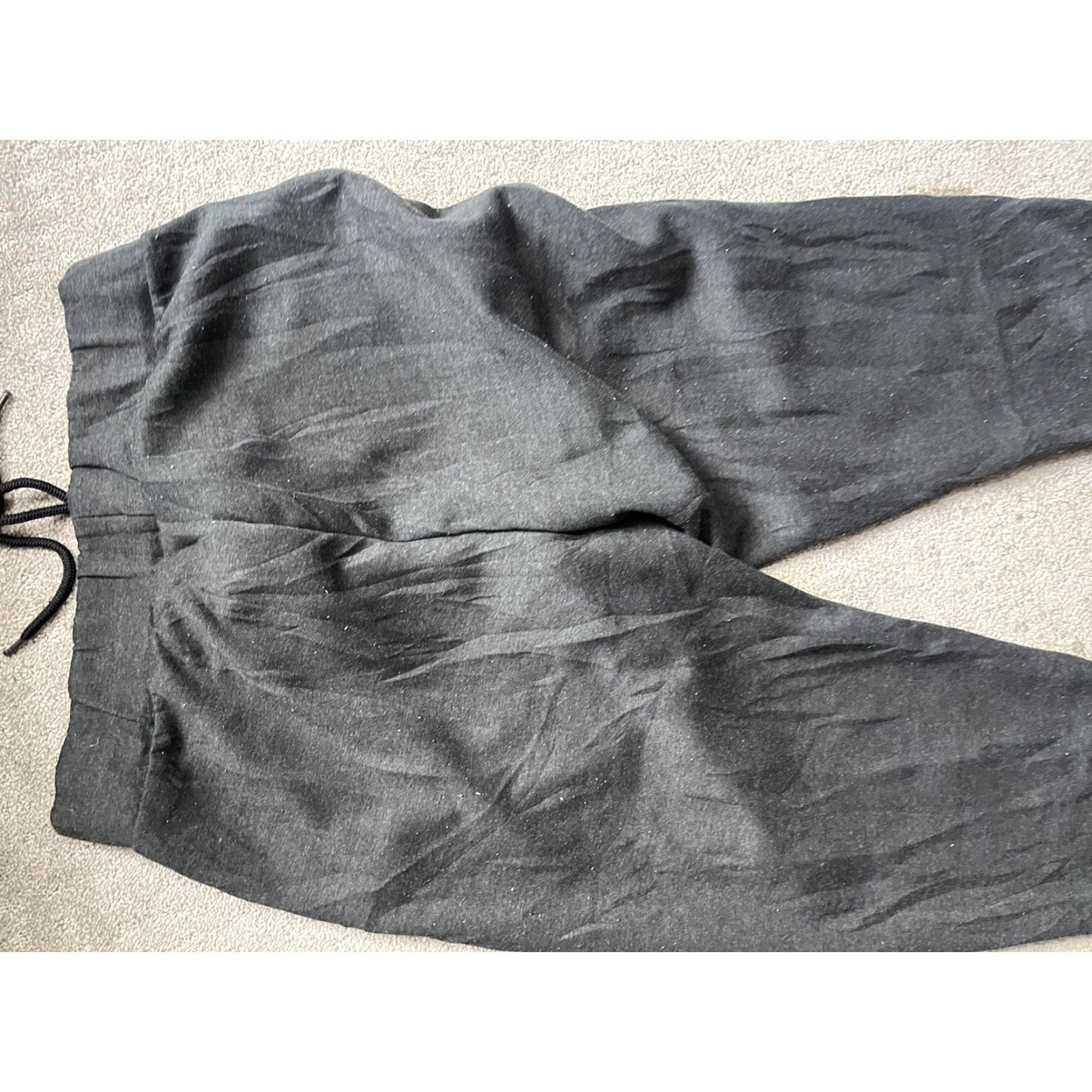 Perry Ellis Perry Ellis America Men's Jogger Pants Gray Stone Large Regular Fit Elastic Drawstring Waist Inseam 30 Cotton/Polyester Sweatpants Activewear Casual Size US 33 - 4 Thumbnail