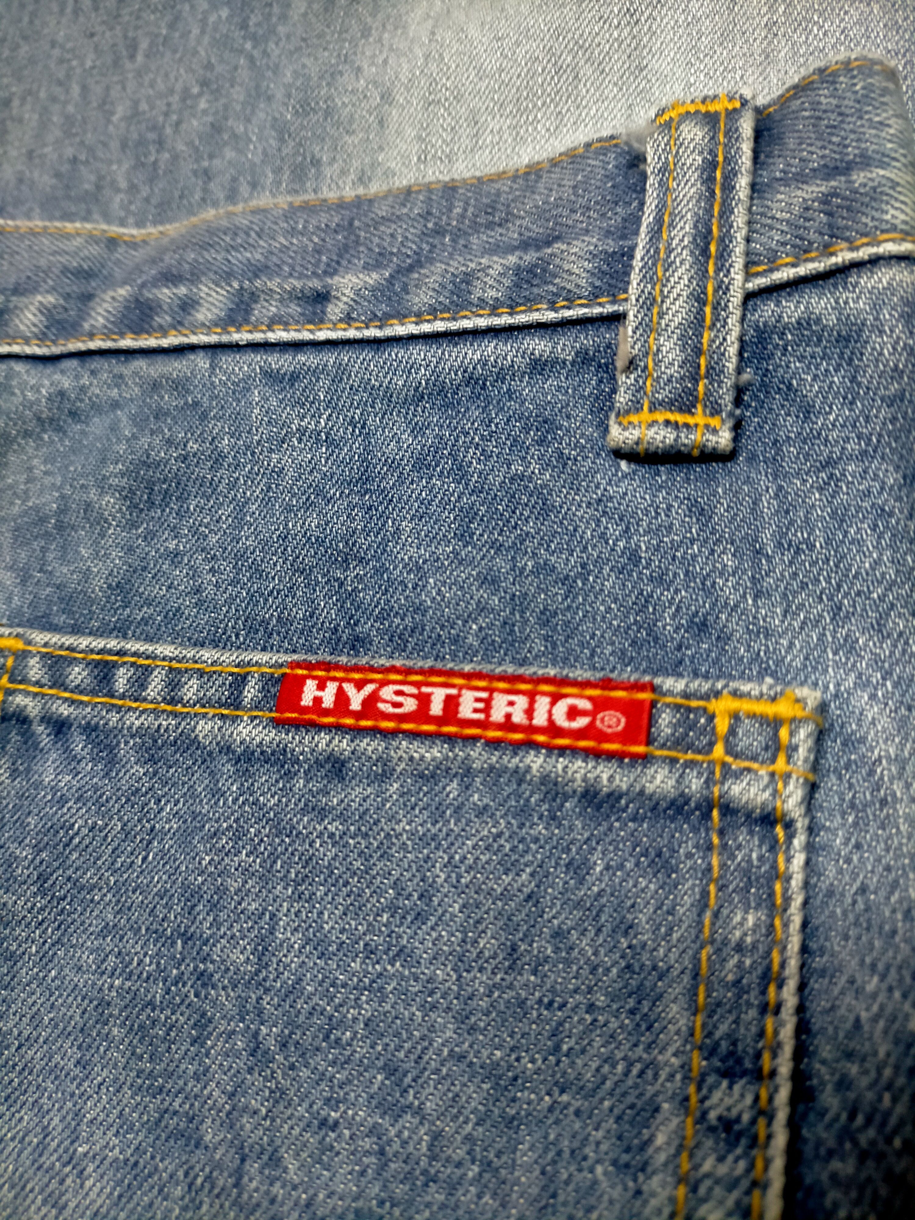 Hysteric Glamour × Japanese Brand × Vintage Hysteric Glamour Flare Wide Boot cut jeans Size US 31 - 19 Thumbnail